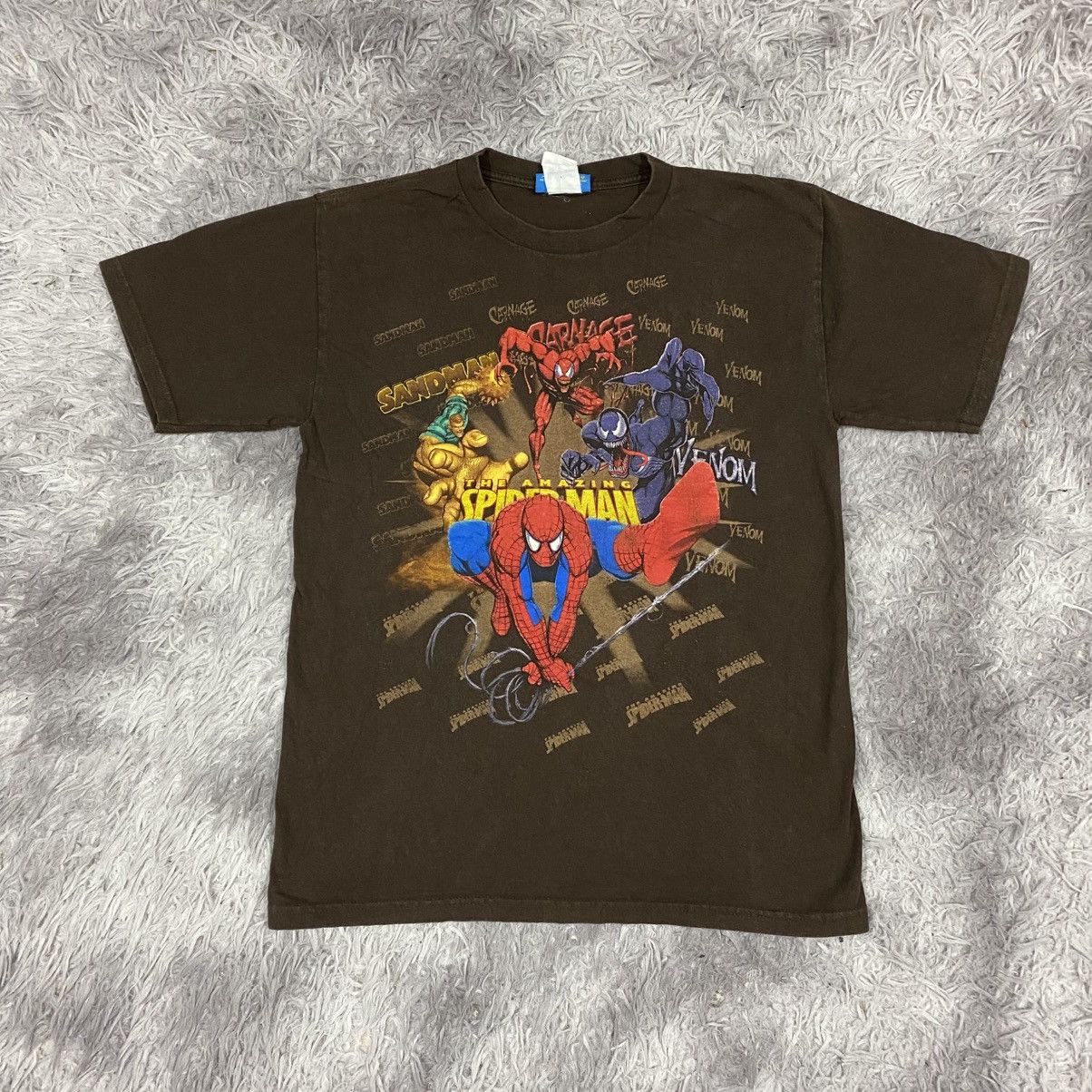 Marvel Comics × Vintage Vintage movie cartoon the amazing spiderman vs. Villain Size US S / EU 44-46 / 1 - 1 Thumbnail