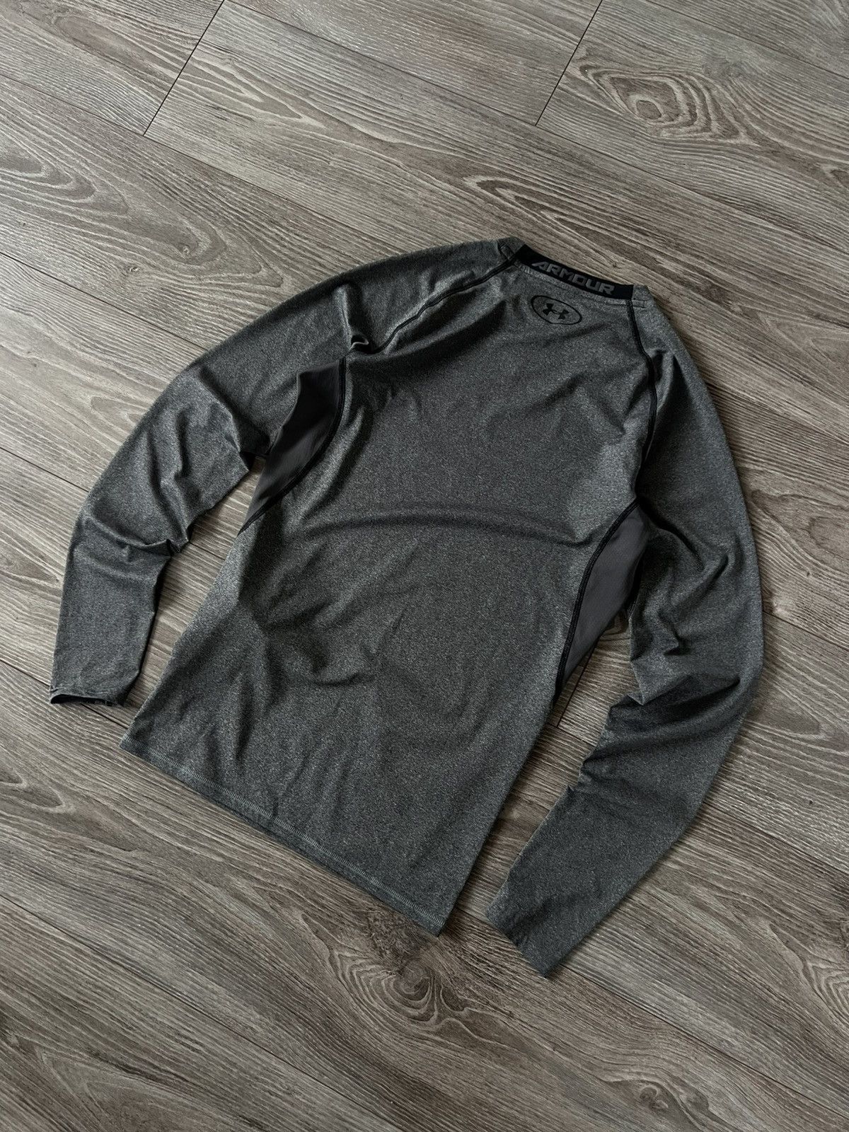 Other × Under Armour Under Armour Central Logo Onix Compression Heatgear Long Tee Size US M / EU 48-50 / 2 - 22 Thumbnail