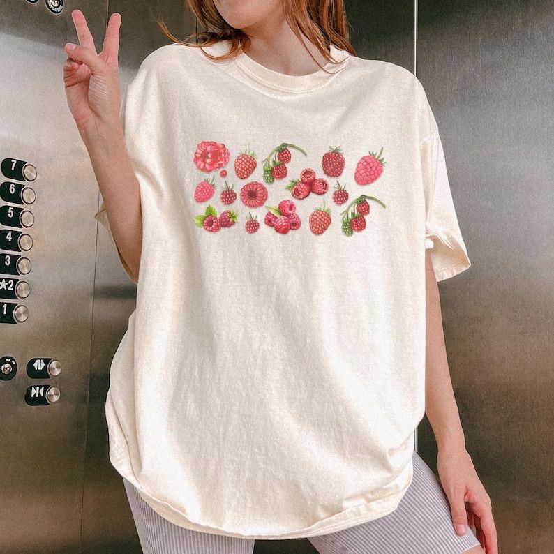 Designer Vintage Graphic Fruit Shirt Size M / US 6-8 / IT 42-44 - 1 Thumbnail