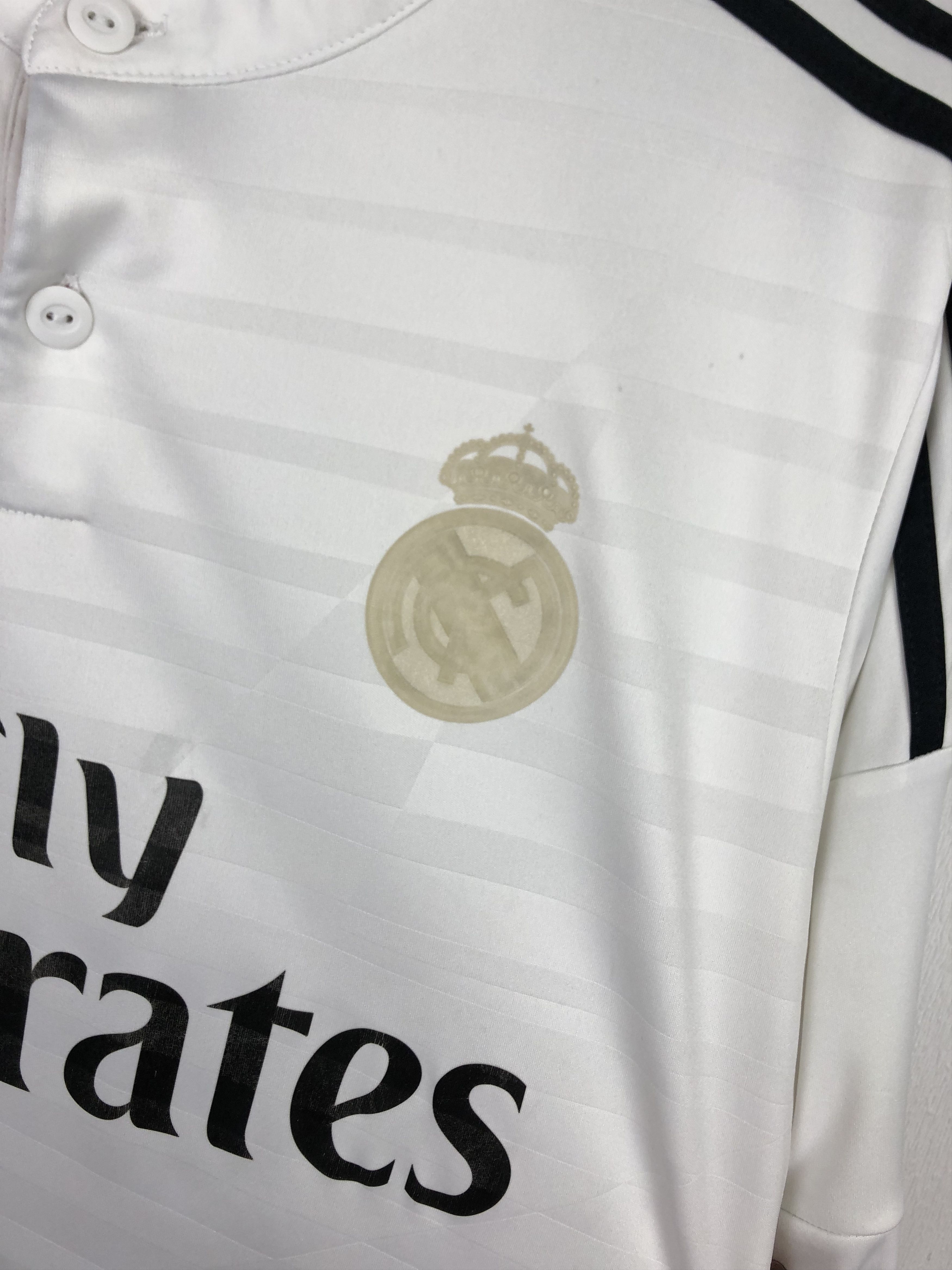 Adidas Real Madrid football shirt 2014 Soccer Long Sleeve Jersey Size US M / EU 48-50 / 2 - 4 Thumbnail
