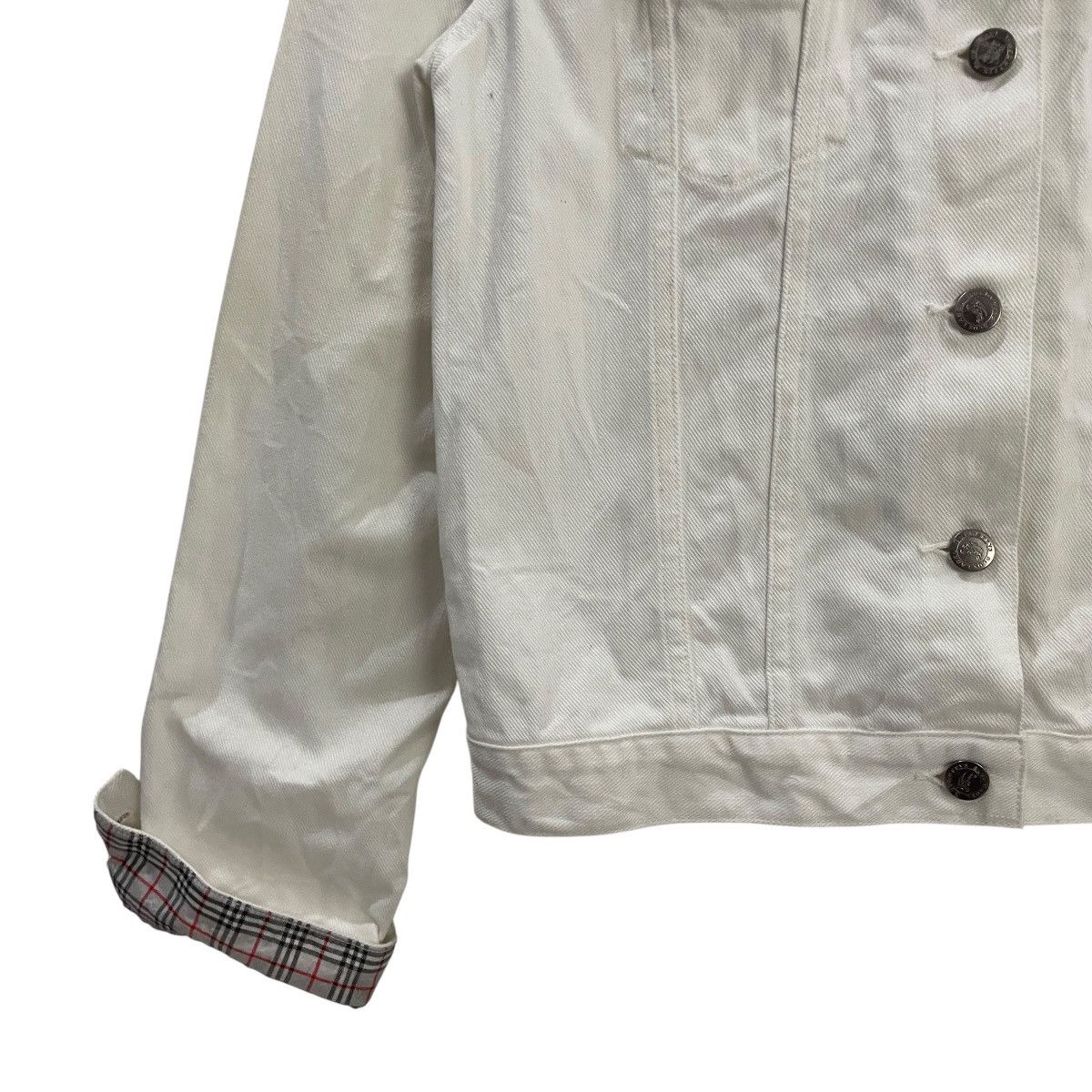 Burberry Vintage 90s Burberry’s Blue Label Denim Jacket Size M / US 6-8 / IT 42-44 - 4 Thumbnail