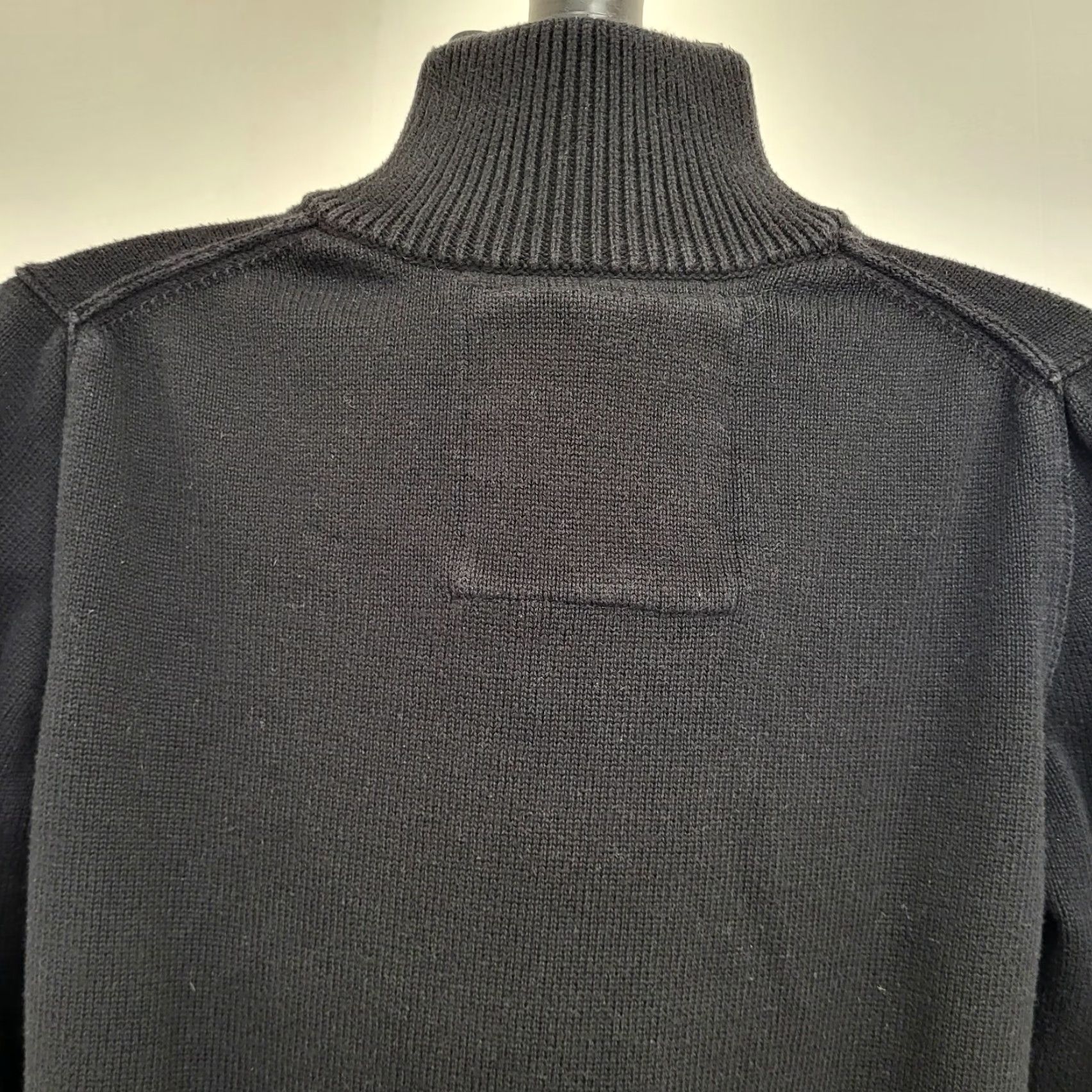 American Eagle Outfitters American Eagle Outfitters Sweater Men 3/4 Buttons Black Classic Fit Size M Knit Pullover Long Sleeve Casual Winter Fall Spring Summer All Seasons Size US M / EU 48-50 / 2 - 6 Thumbnail