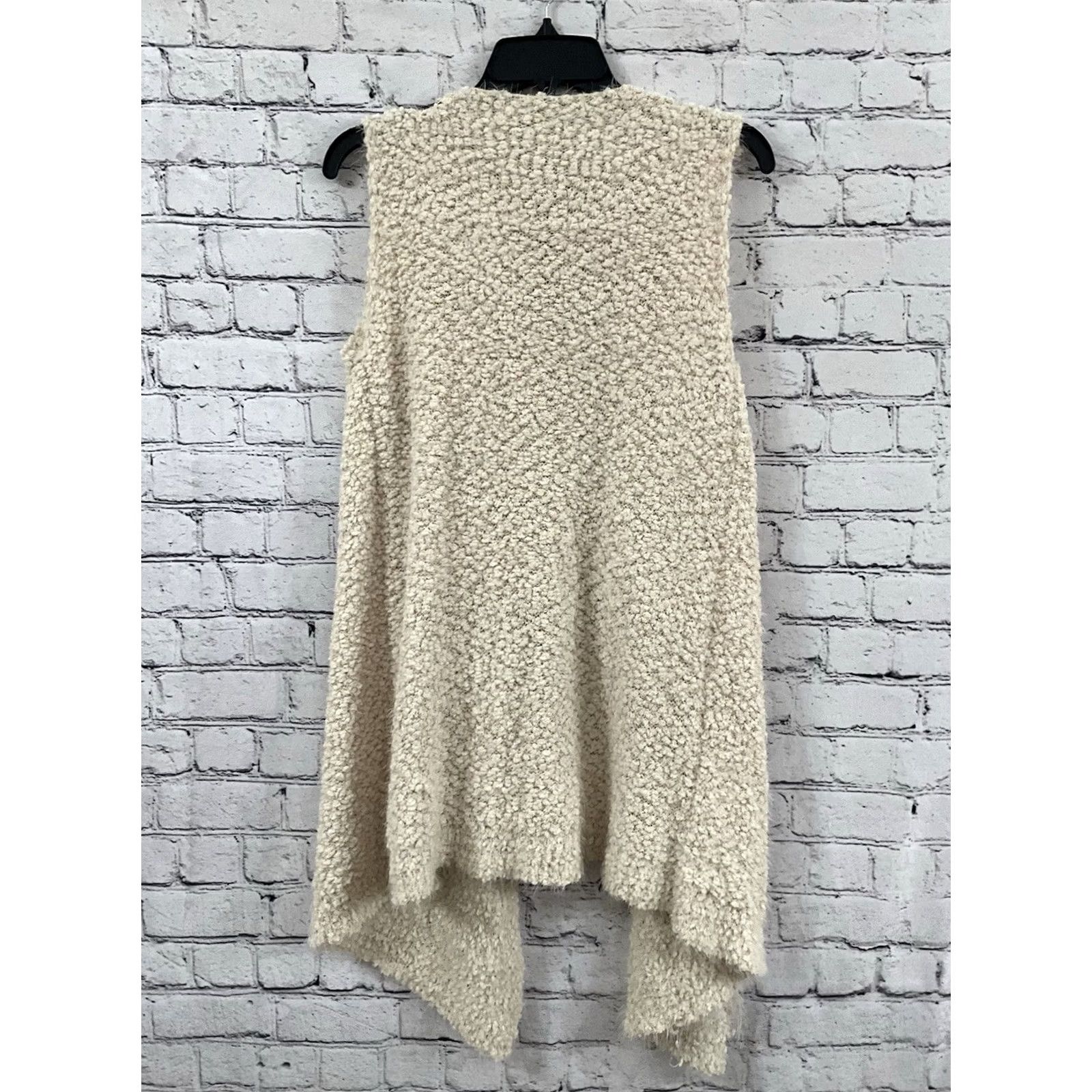 Vintage Alya Long Cardigan Woman Cardigan Cream Crochet S Relaxed Small Size S / US 4 / IT 40 - 2 Thumbnail