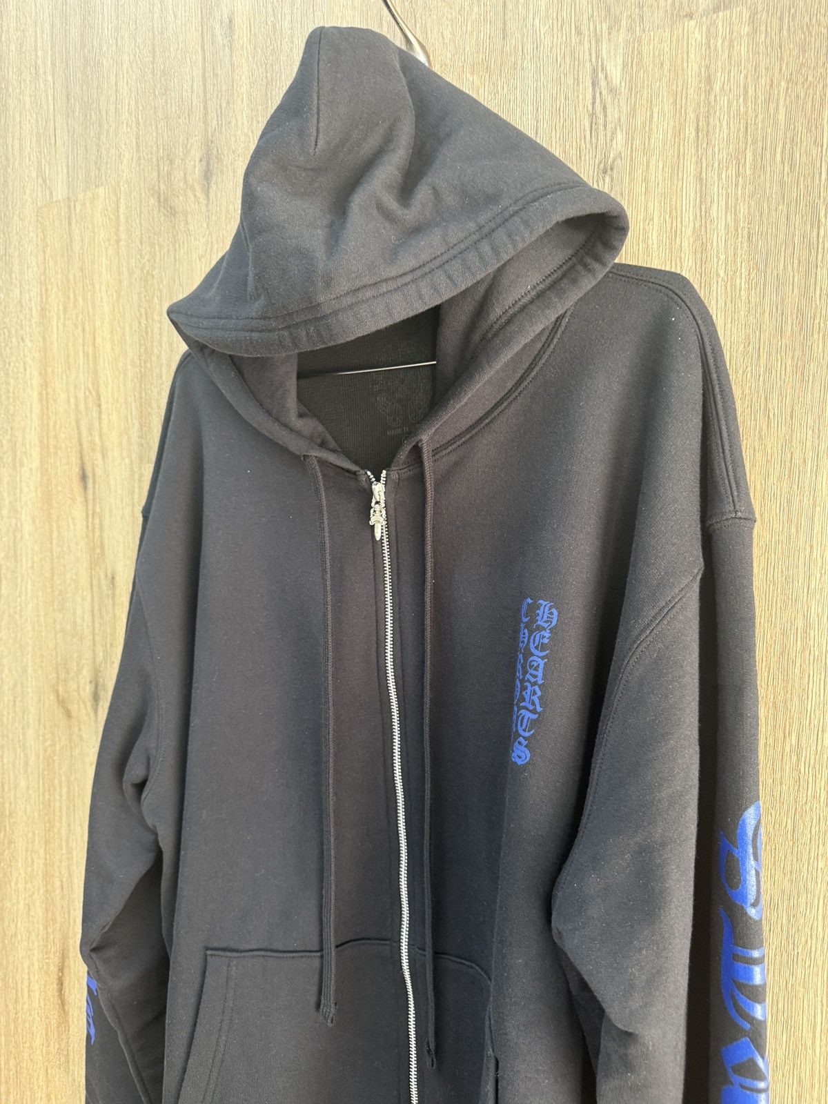 Chrome Hearts Chrome Hearts Zip Up blue Thermal Hoodie Size US XL / EU 56 / 4 - 3 Thumbnail