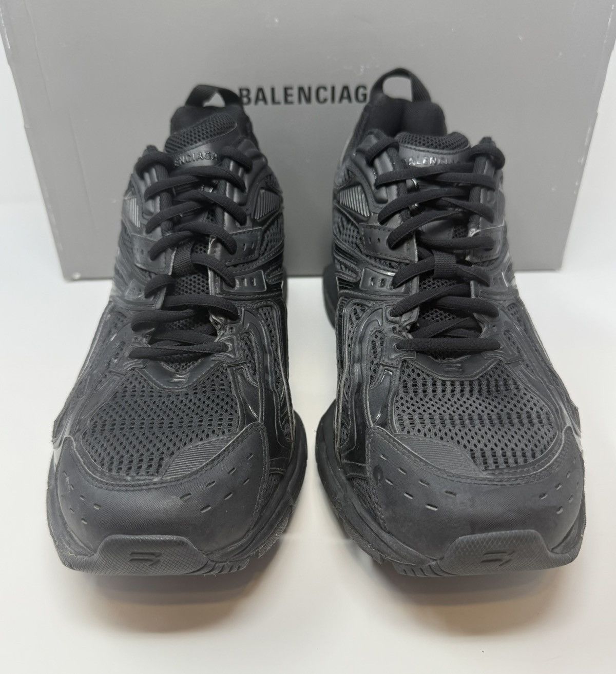 Balenciaga Balenciaga X-Pander Sneaker Black Size US 12 / EU 45 - 2 Thumbnail