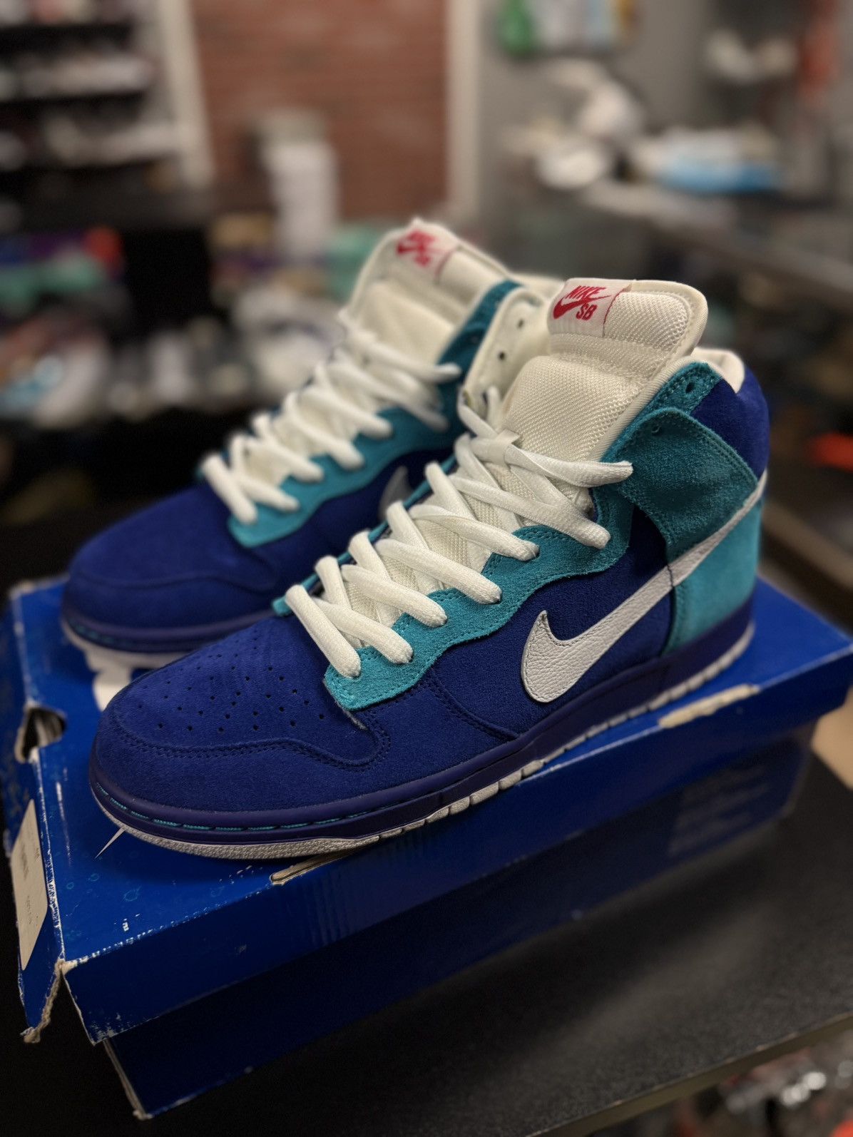 Nike Size 11 - Nike Dunk Pro SB High Oceanic Airlines 2010 🧼 Size US 11 / EU 44 - 6 Thumbnail