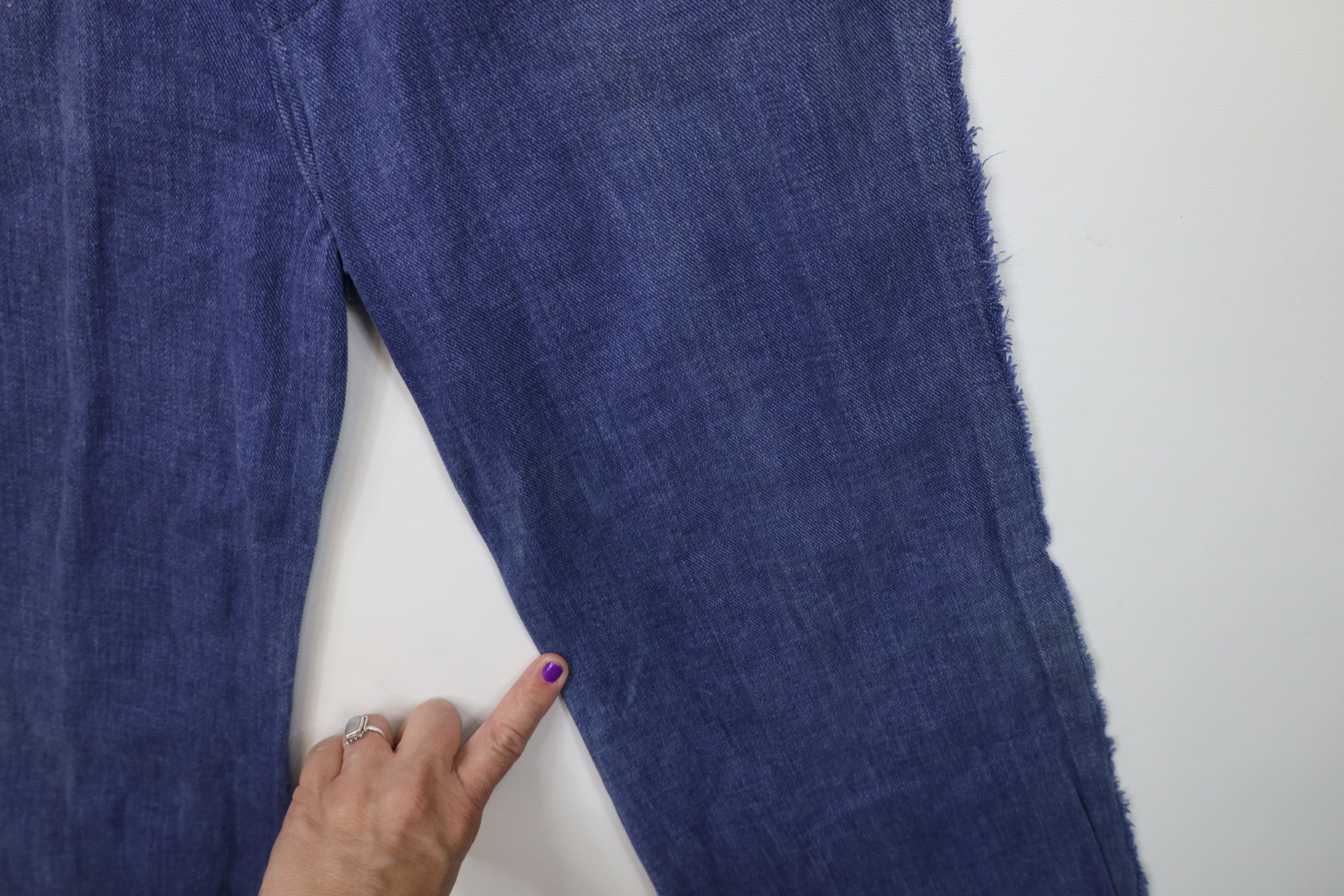 Vintage Vintage 70s Streetwear Cloth Bell Bottoms Jeans Blue USA Size 26" / US 2 / IT 38 - 8 Thumbnail