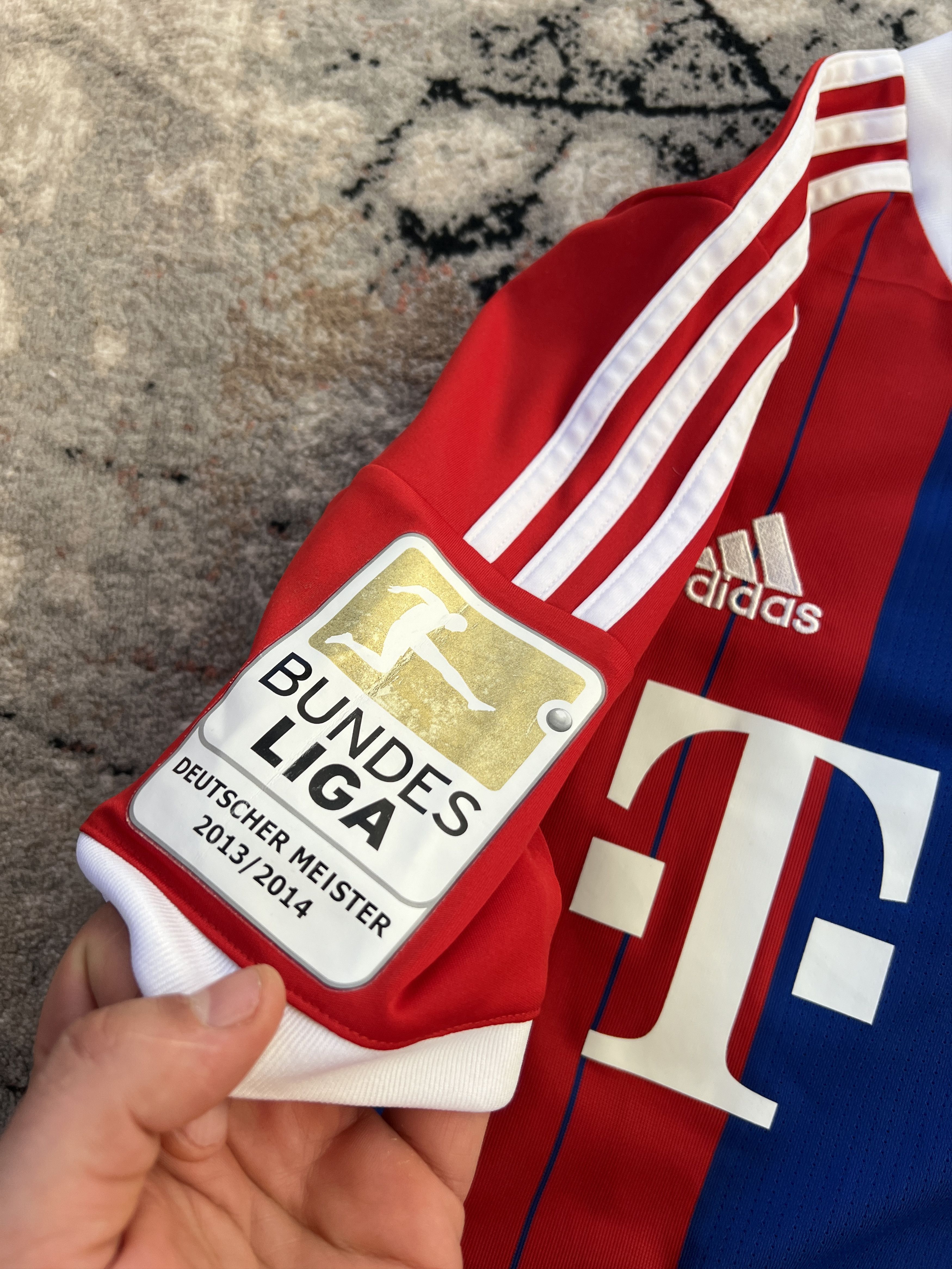 Adidas Adidas Bayern Munchen Johannes 27 Y15-16 Jersye Size US XS / EU 42 / 0 - 3 Thumbnail