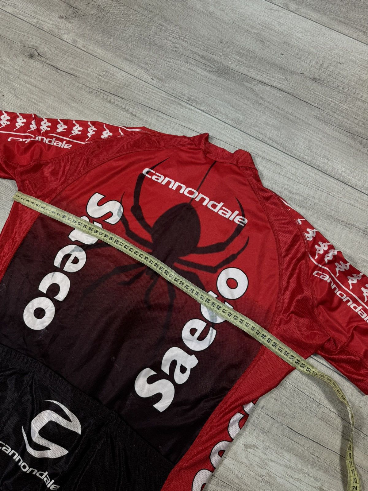 Other Cannondale Gilberto Simoni Saeco Kappa Spider Cycling Jersey Size US L / EU 52-54 / 3 - 13 Thumbnail