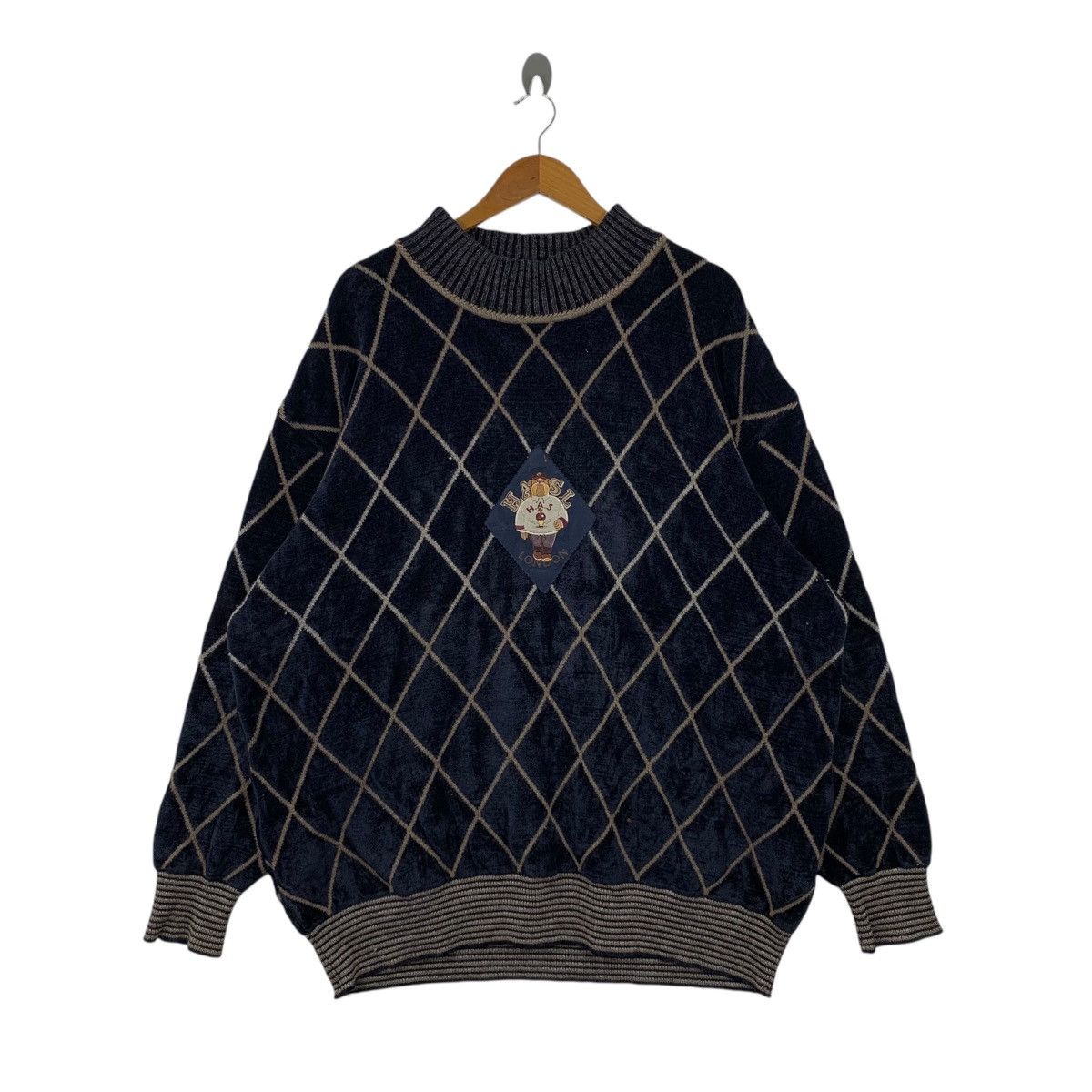 Hardy Amies HARDY AMIES Sport Italian Designer Center Logo Sweatshirt Size US XXL / EU 58 / 5 - 1 Thumbnail