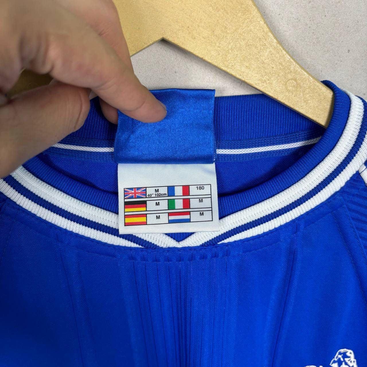 Chelsea Soccer Vintage 1999-01 Chelsea Home Football Shirt Autoglass Jersey Size US M / EU 48-50 / 2 - 8 Thumbnail