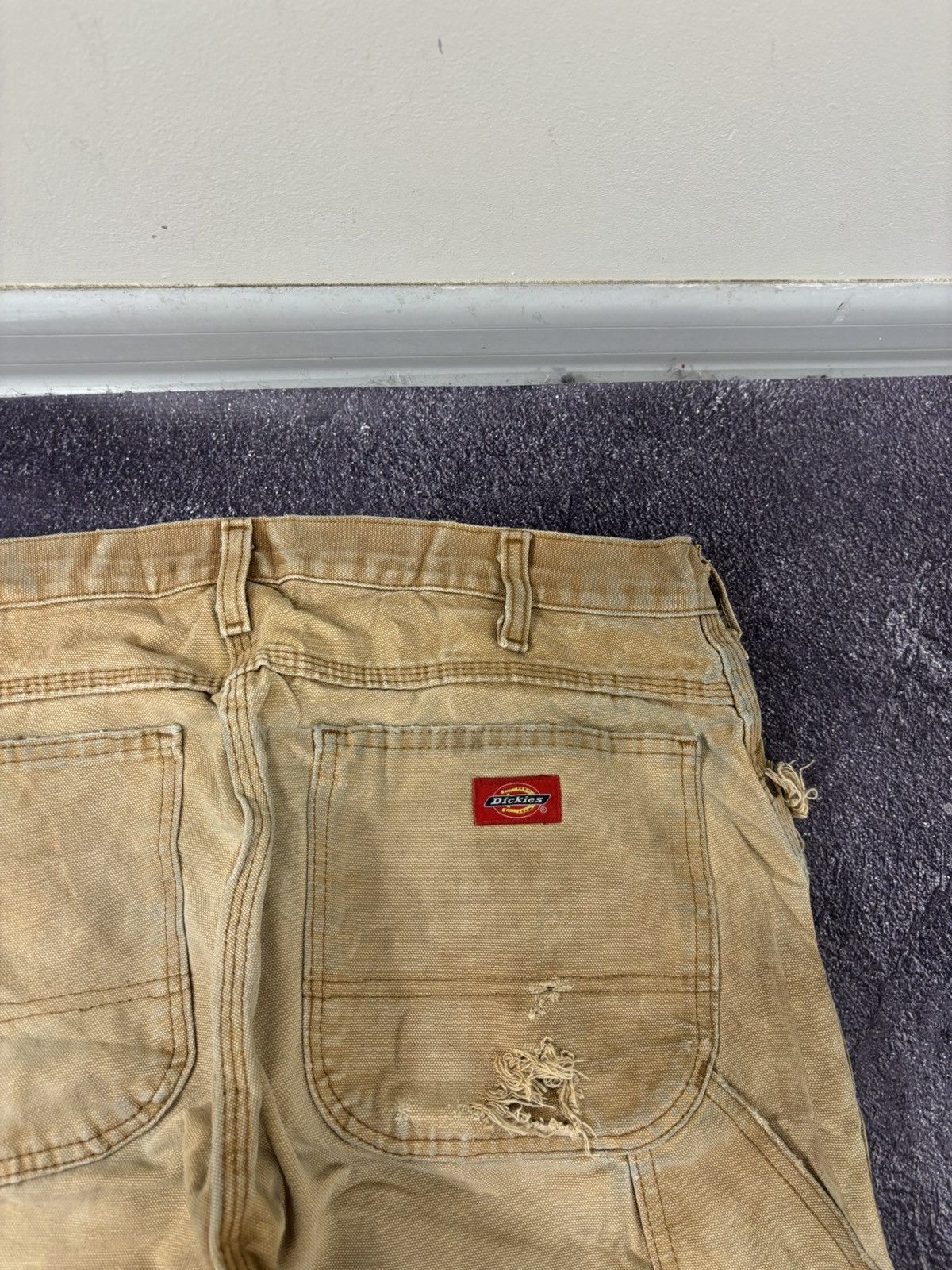 Dickies Vintage Dickies USA Workwear Faded Baggy Carpenter Pants Size US 34 / EU 50 - 8 Thumbnail