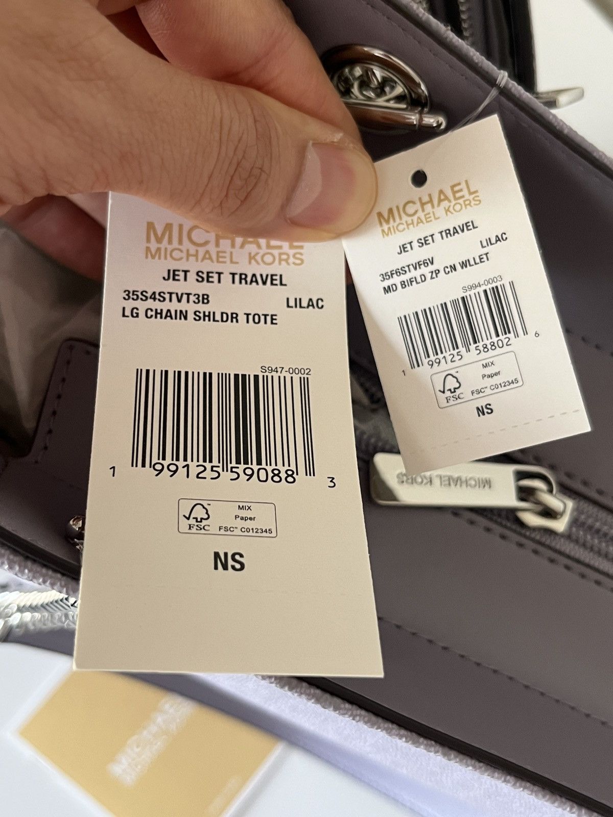 Michael Kors Michael Kors Jet Set Travel Large Chain Shoulder Tote Set Size ONE SIZE - 7 Thumbnail