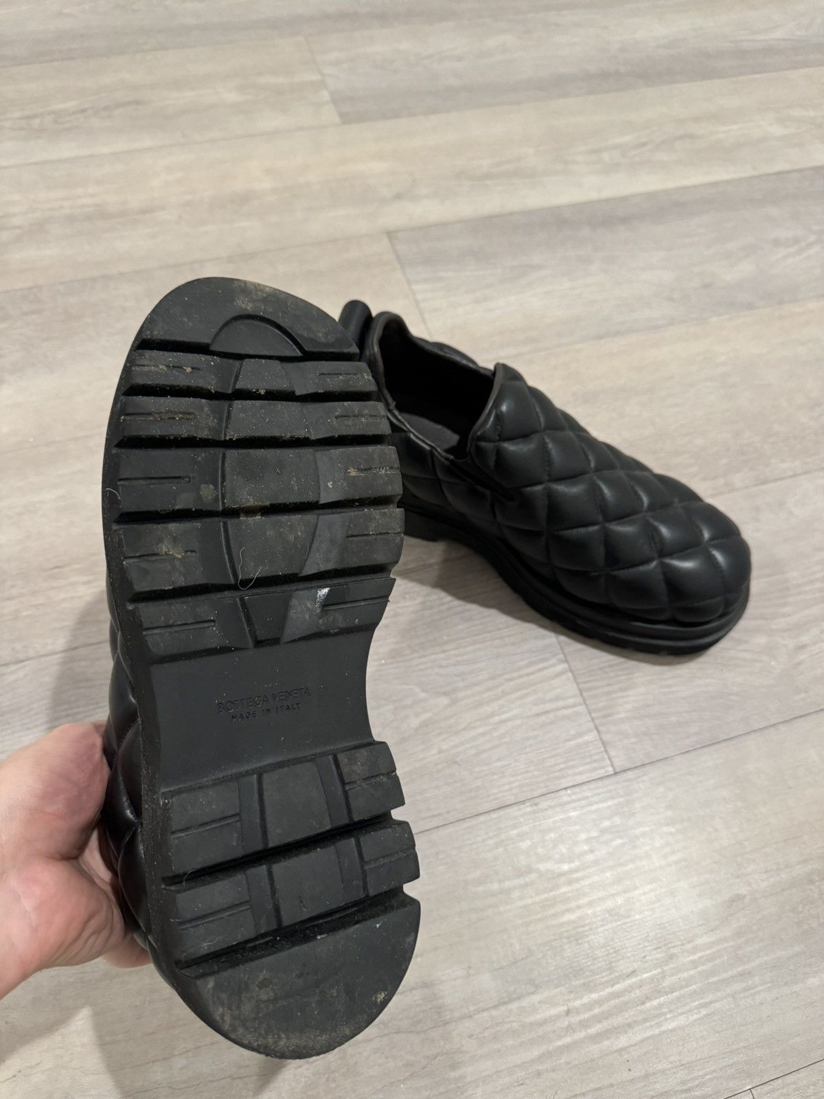 Bottega Veneta Bottega Veneta Quilted Slip-On Shoes Size US 11 / EU 44 - 7 Thumbnail