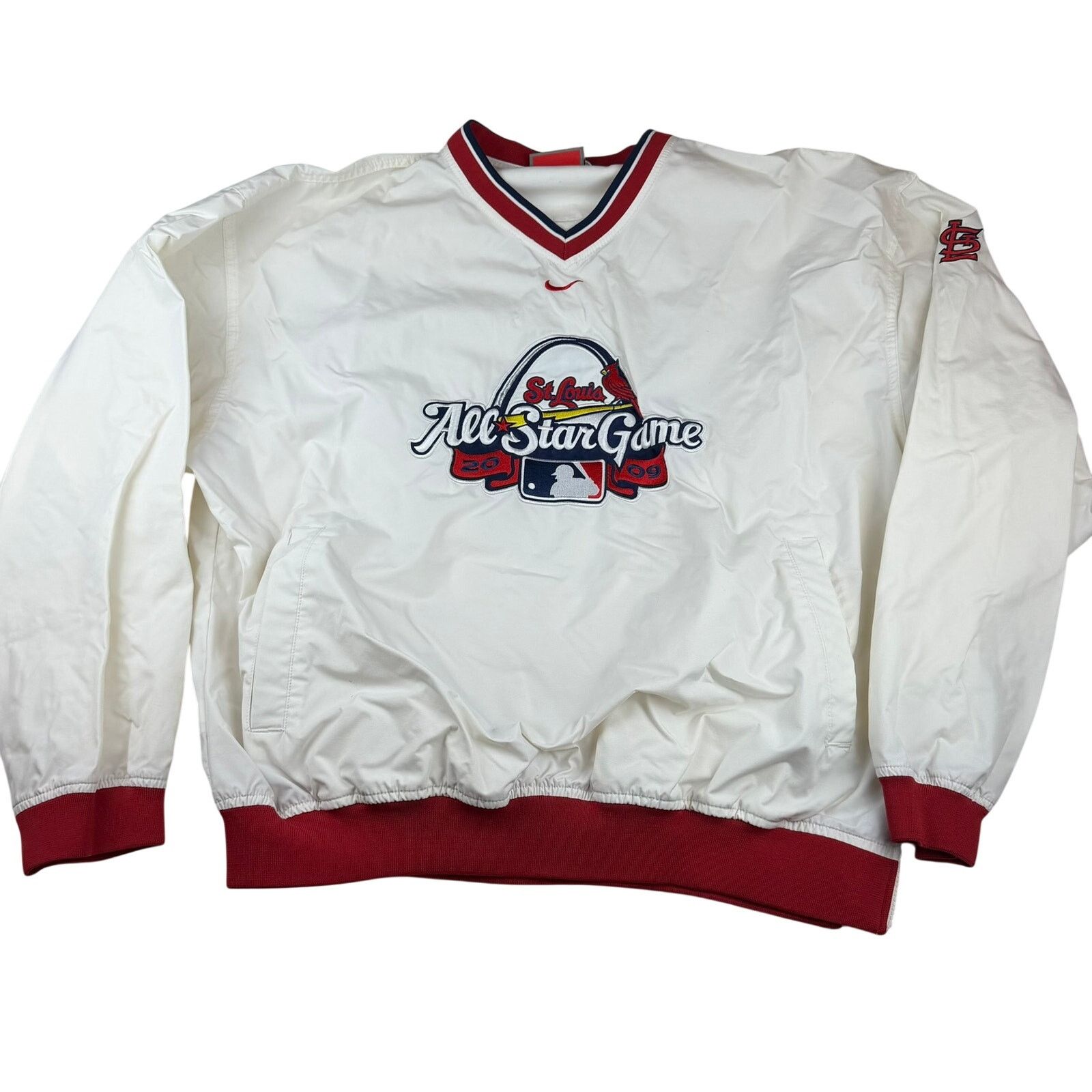 Nike Nike St. Louis All Star Game 2009 Windbreaker Jacket XL Size US XL / EU 56 / 4 - 1 Thumbnail