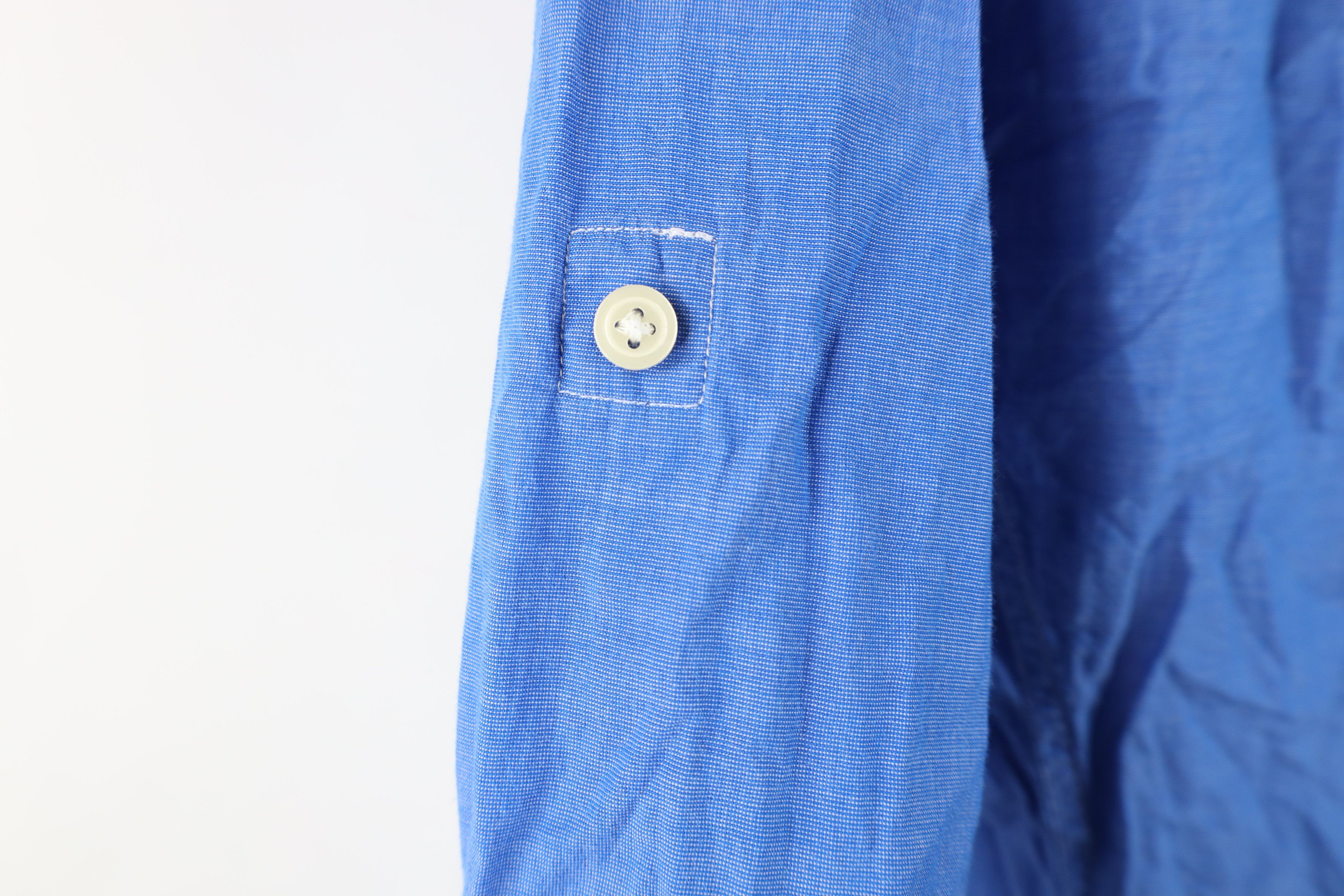 John Varvatos John Varvatos USA Roll Cuff Collared Button Down Shirt Size US S / EU 44-46 / 1 - 6 Thumbnail