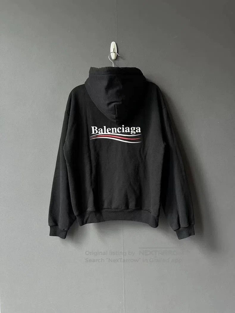 Balenciaga Balenciaga Black Coke Hoodie. Size US M / EU 48-50 / 2 - 2 Thumbnail