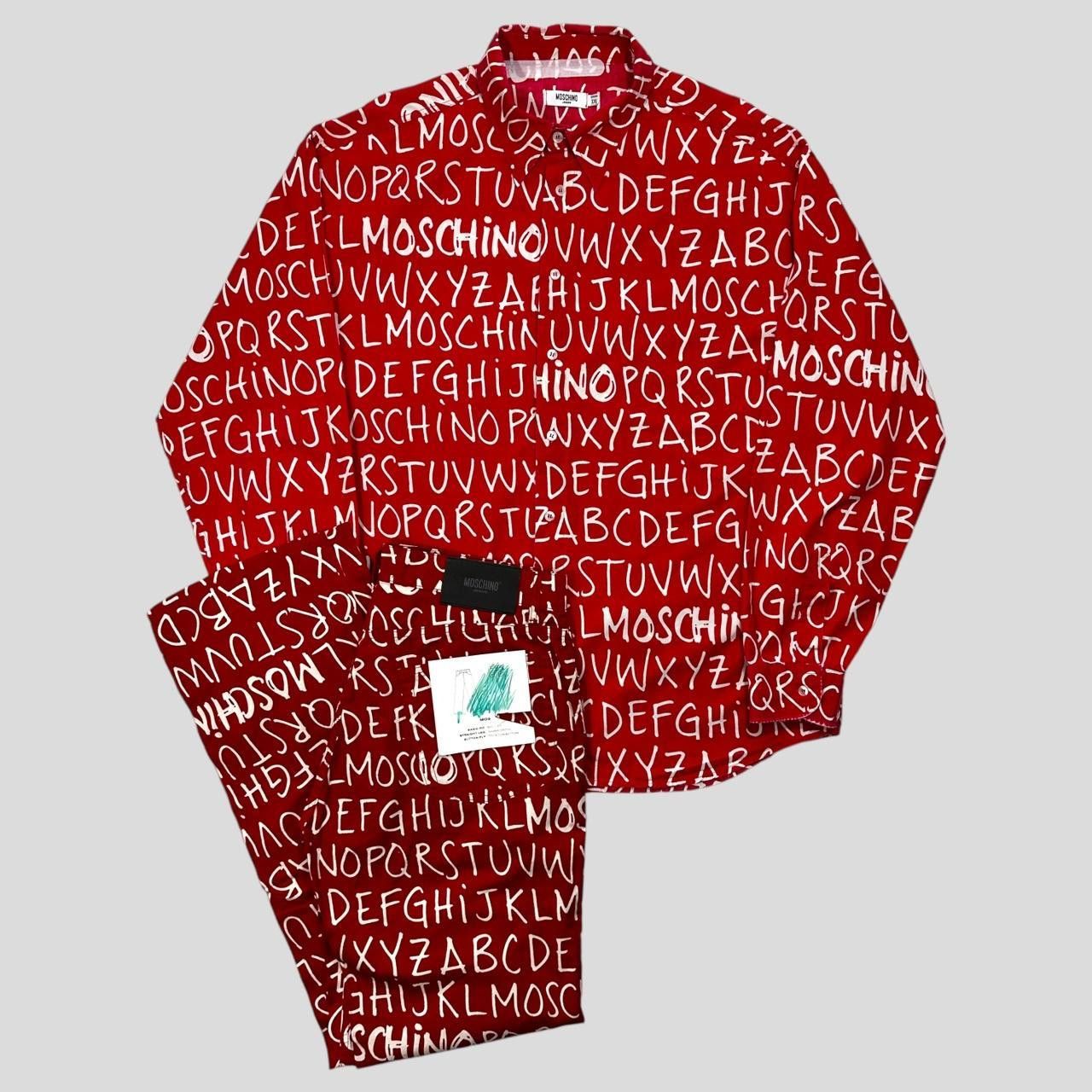 Moschino Jeans 00’s ABC Set Red - W32 & XXL