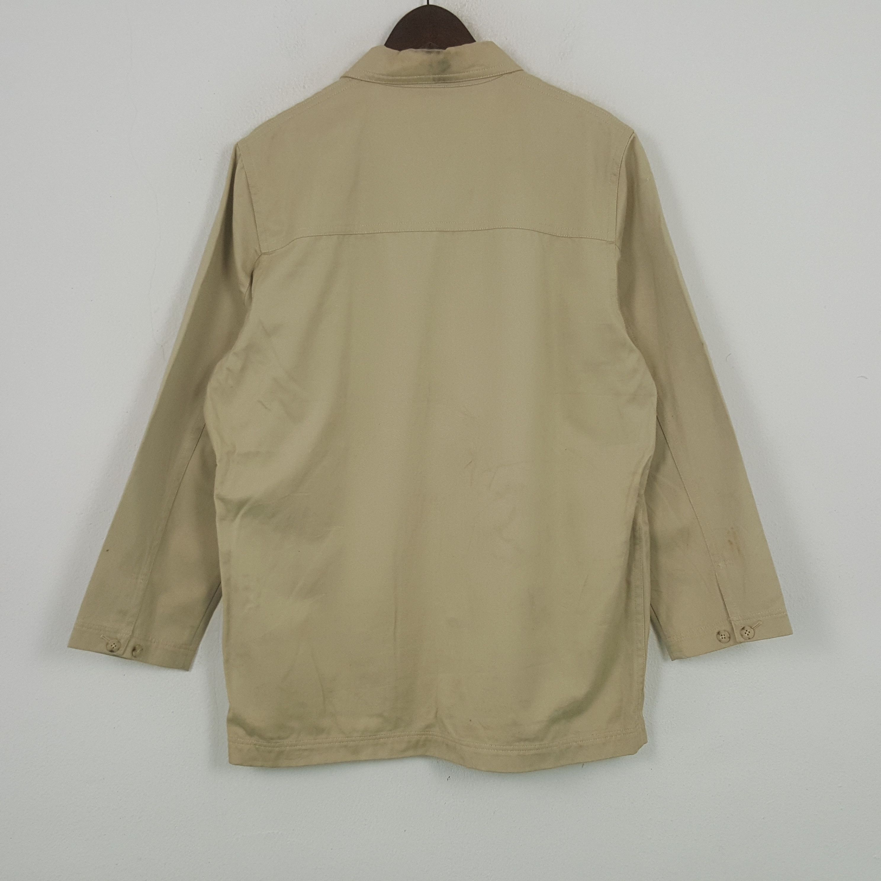 Lacoste Vintage Lacoste Khaki Button Up Jacket Size US L / EU 52-54 / 3 - 3 Thumbnail