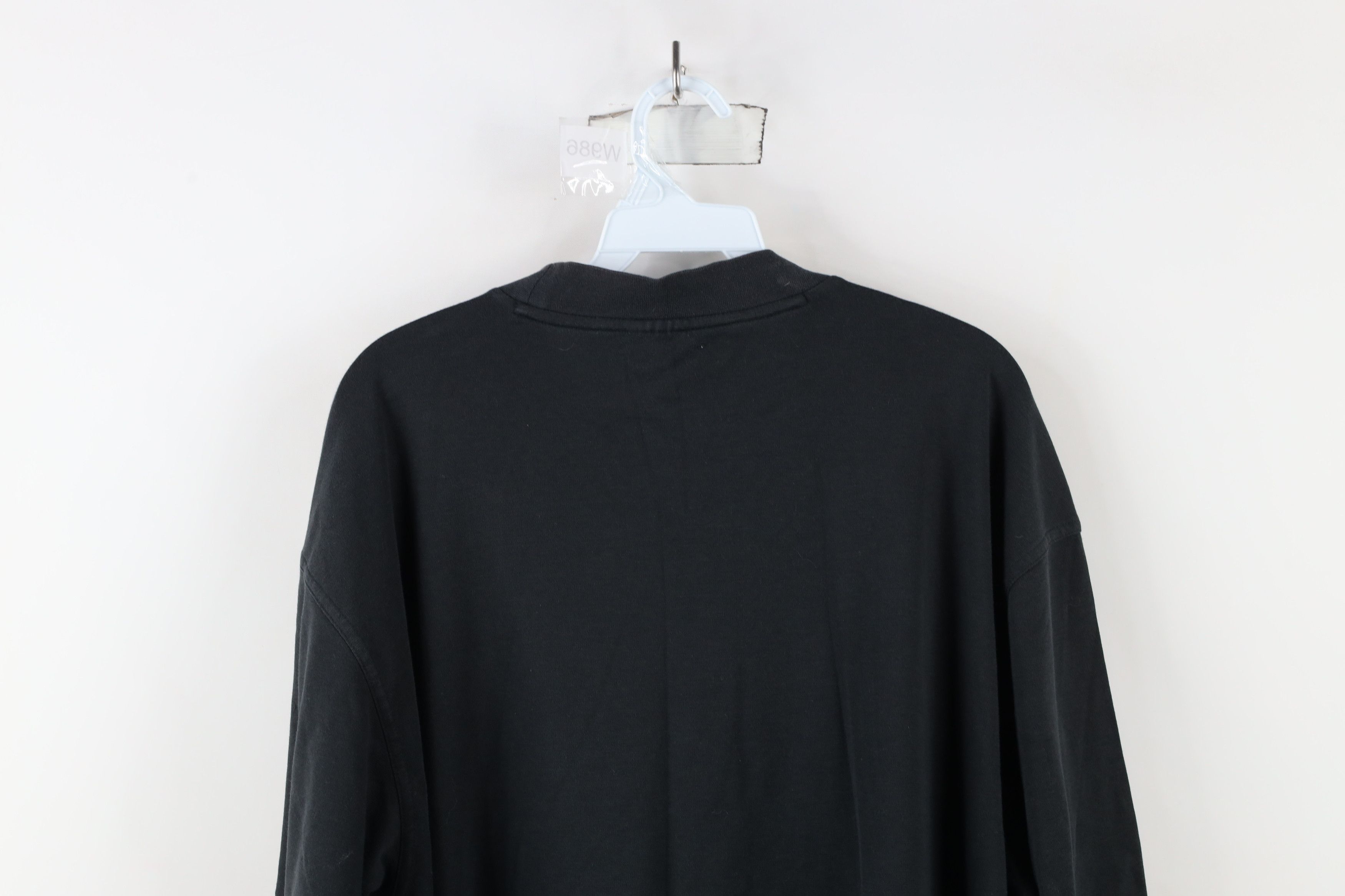 Nike × Vintage Vintage Nike Golf Scott Mini Swoosh Mock Neck T-Shirt Black Size US XL / EU 56 / 4 - 11 Thumbnail