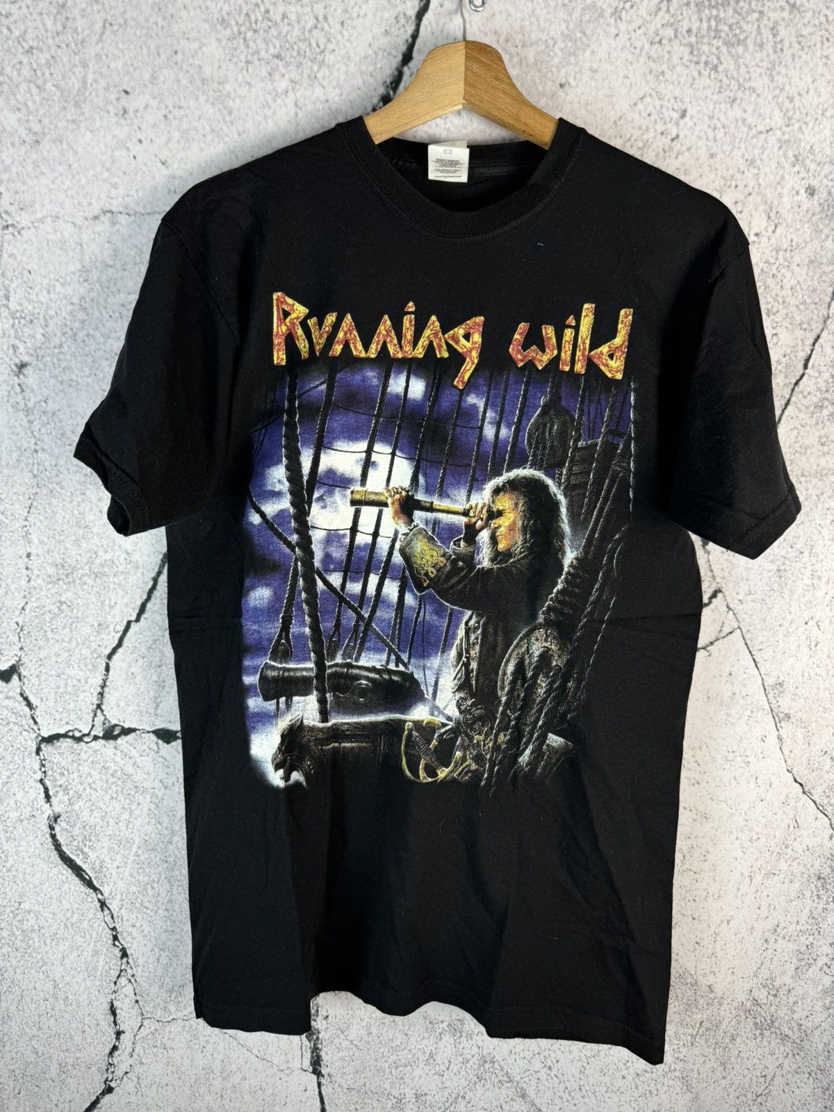 Band Tees × Metallica × Vintage RUNNING WILD Vintage Band T-Shirt 