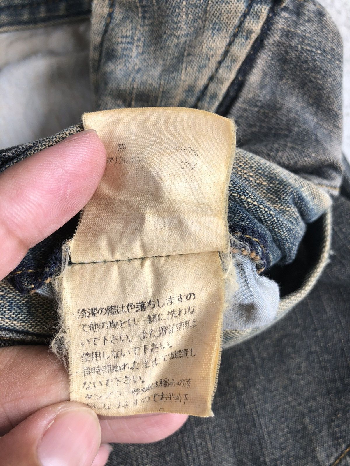 Tornado Mart Japanese Tornado Mart Flared Jeans Patchwork Distressed Size US 29 - 22 Thumbnail