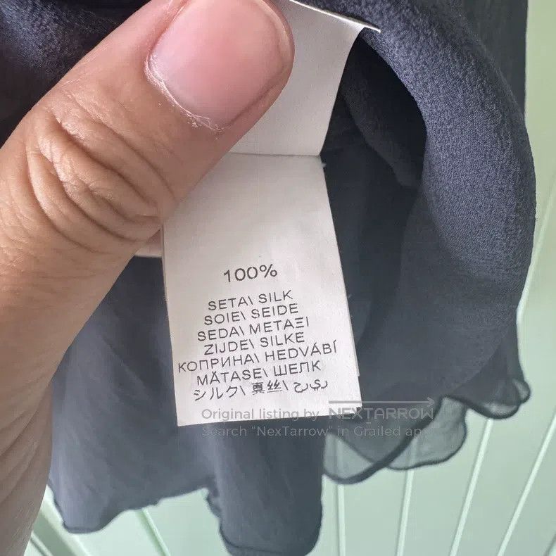 Brunello Cucinelli Brunello Cucinelli Genuine silk shirt Size XS / US 0-2 / IT 36-38 - 5 Thumbnail