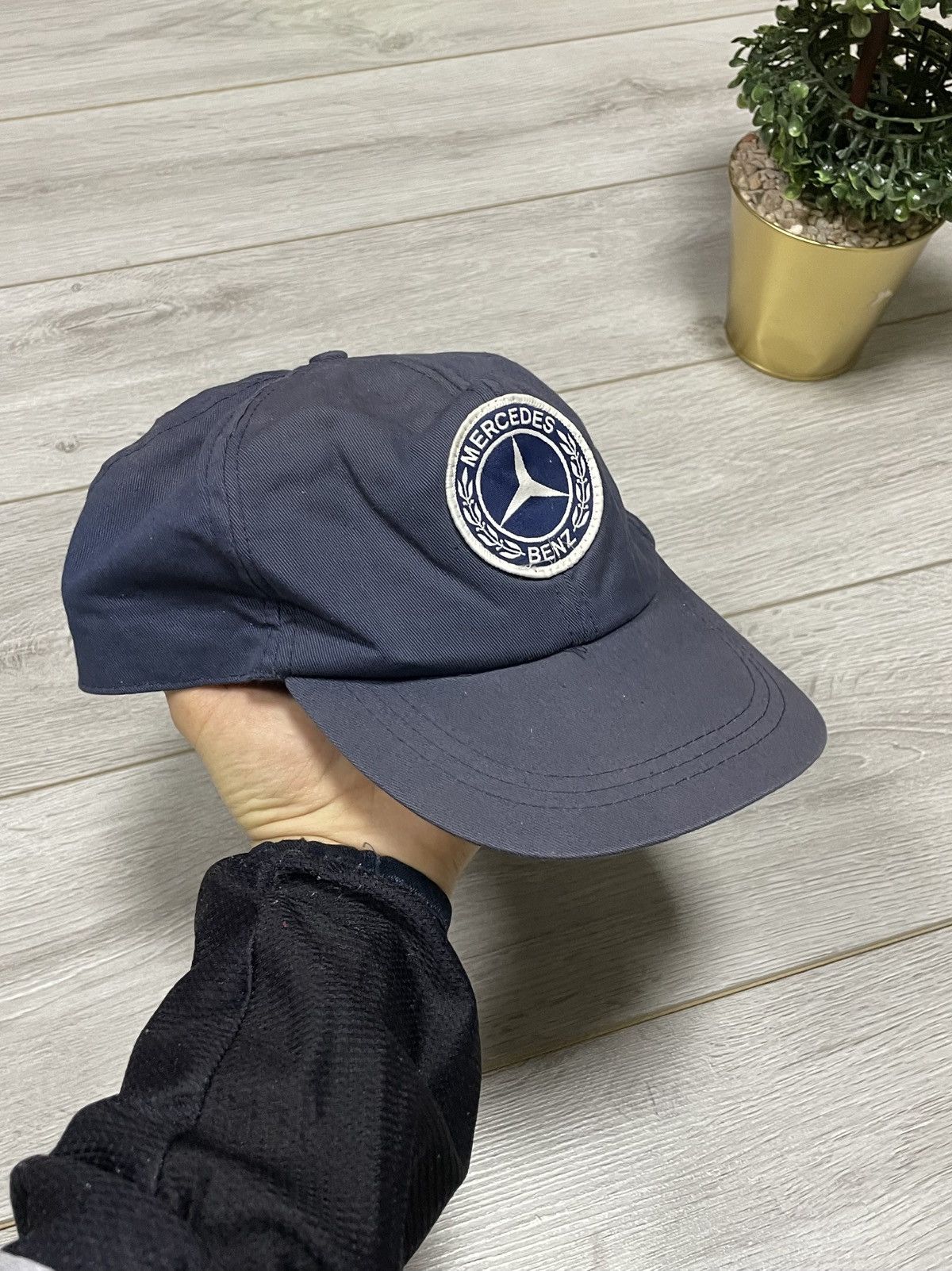 Mercedes-Benz Mercedes Benz vintage faded big logo cap Size ONE SIZE - 1 Thumbnail