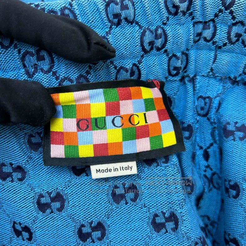 Gucci Gucci SS21 double G sticker full-print canvas straight cas Size US 28 / EU 44 - 3 Thumbnail