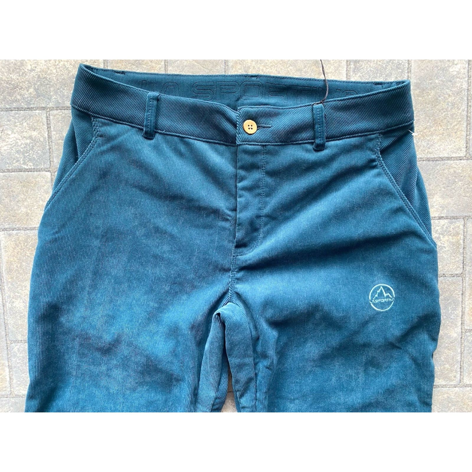 La Sportiva LA Sportiva Women’s Setter Pants Corduroy Storm Blue Large NWT New Size 36" / US 14 / IT 50 - 4 Thumbnail