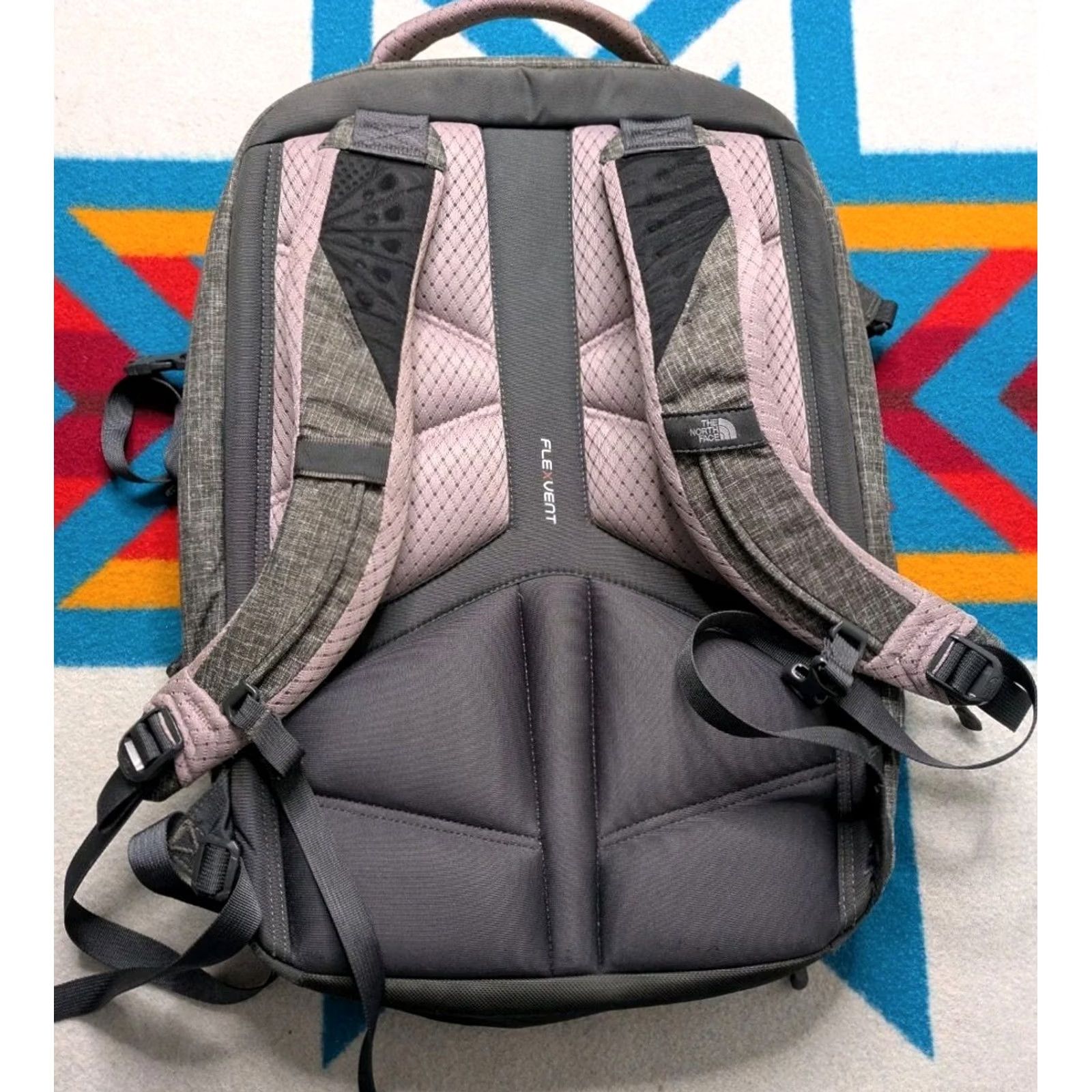 The North Face The North Face Surge Backpack Grey Laptop School Bag Outdoor Hiking Carry-on Size ONE SIZE - 2 Thumbnail