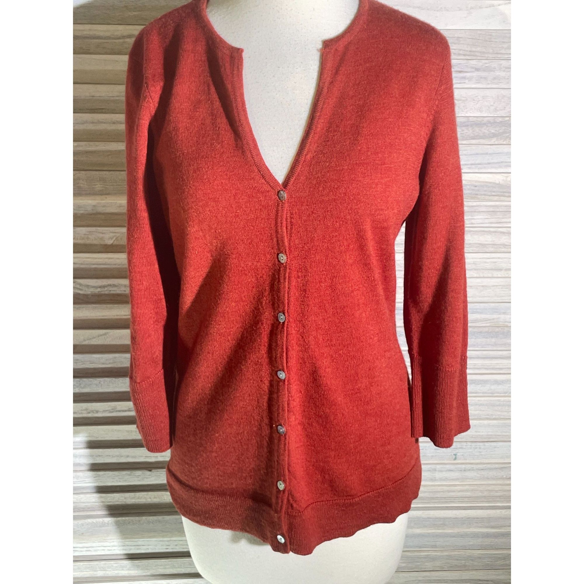 Other Carole Little Med Merino Wool Cardigan Size M / US 6-8 / IT 42-44 - 1 Thumbnail