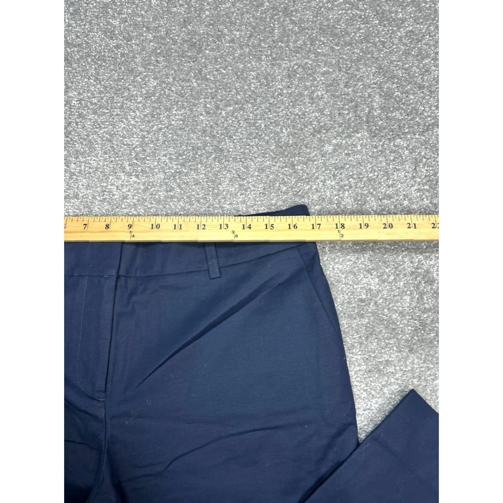 Boden Boden Dress Pants Womens 10 Petite Blue Stretch High Rise Straight Leg New Dress Pants Womens Petite 10 Blue Stretch Boden Size 32" / US 10 / IT 46 - 6 Thumbnail
