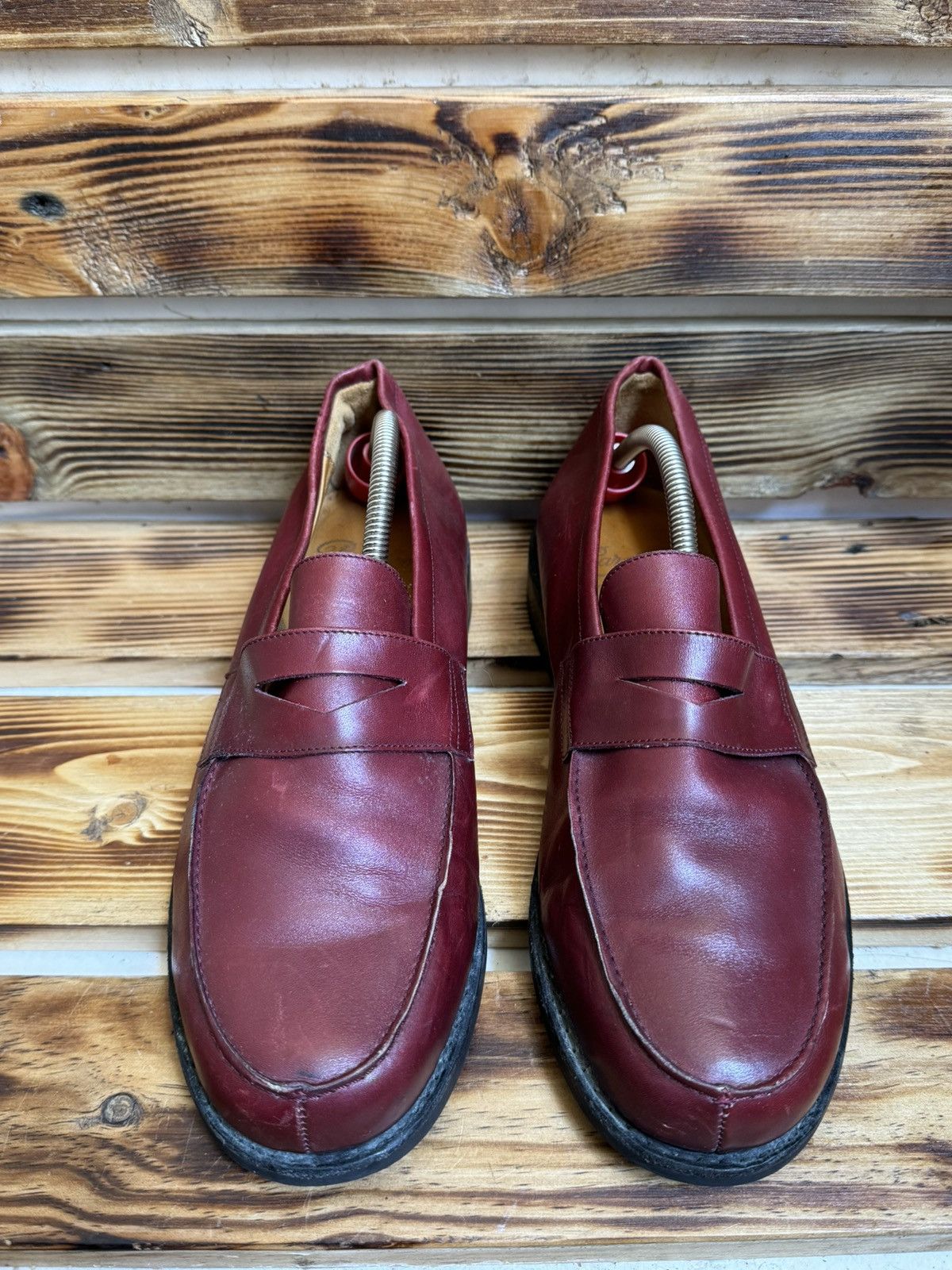 Paraboot Adonis moccasin leather loafers Size US 7 / EU 40 - 3 Thumbnail