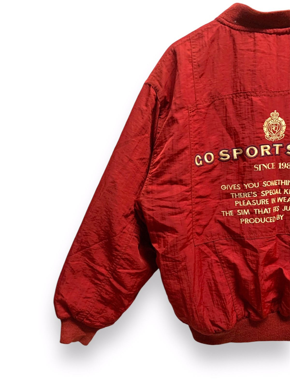 Vintage Nifty Sportive Taste by Sim Bomber Jacket Reversible Size US L / EU 52-54 / 3 - 9 Thumbnail