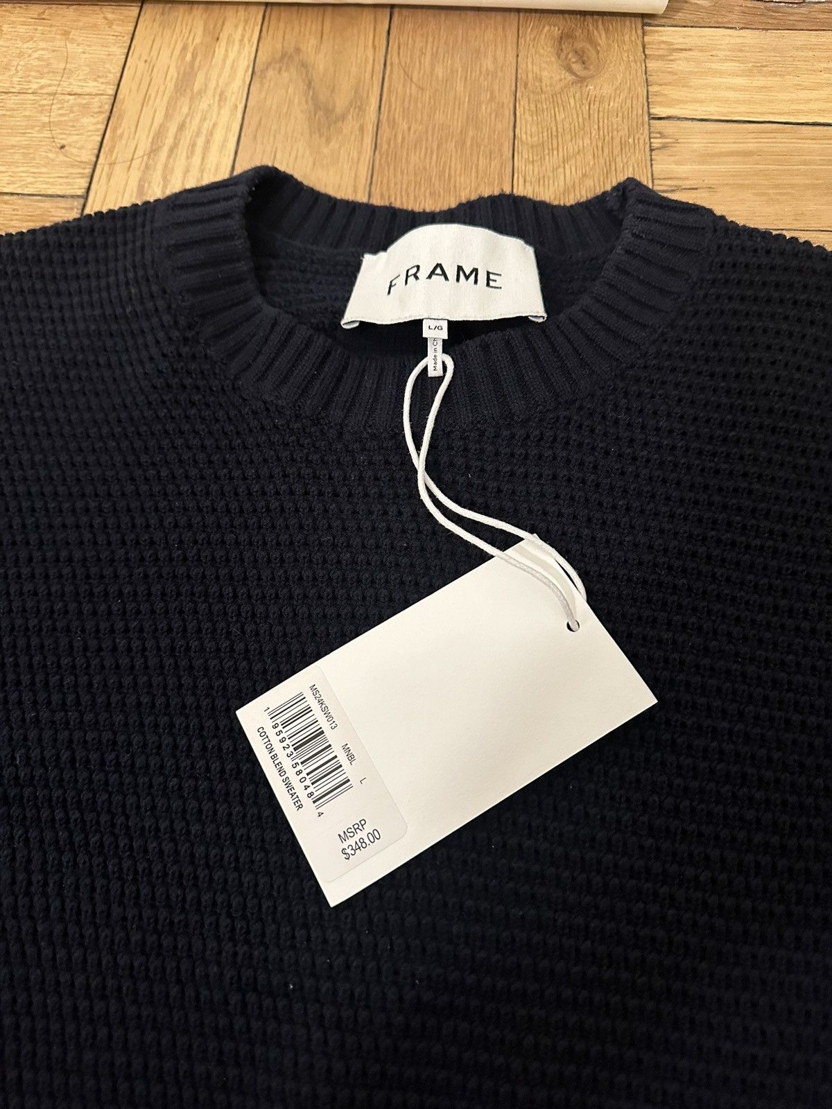 Frame Frame Wool Cable knit Sweater Size US L / EU 52-54 / 3 - 2 Thumbnail