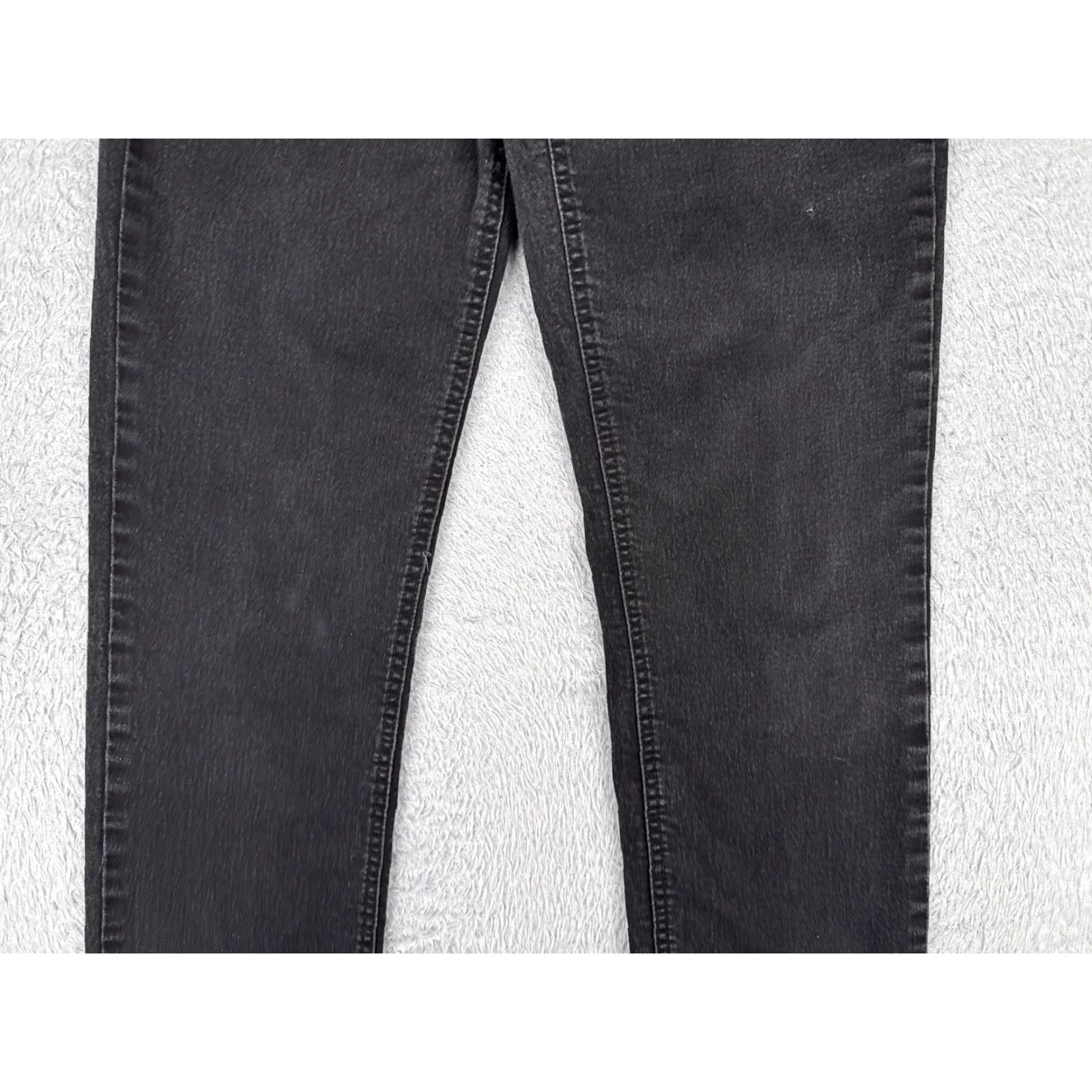 Jones New York Jones New York Jeans Womens 4 Black Lexington Straight Stretch Denim 5 Pocket Size 27" / US 4 / IT 40 - 3 Thumbnail