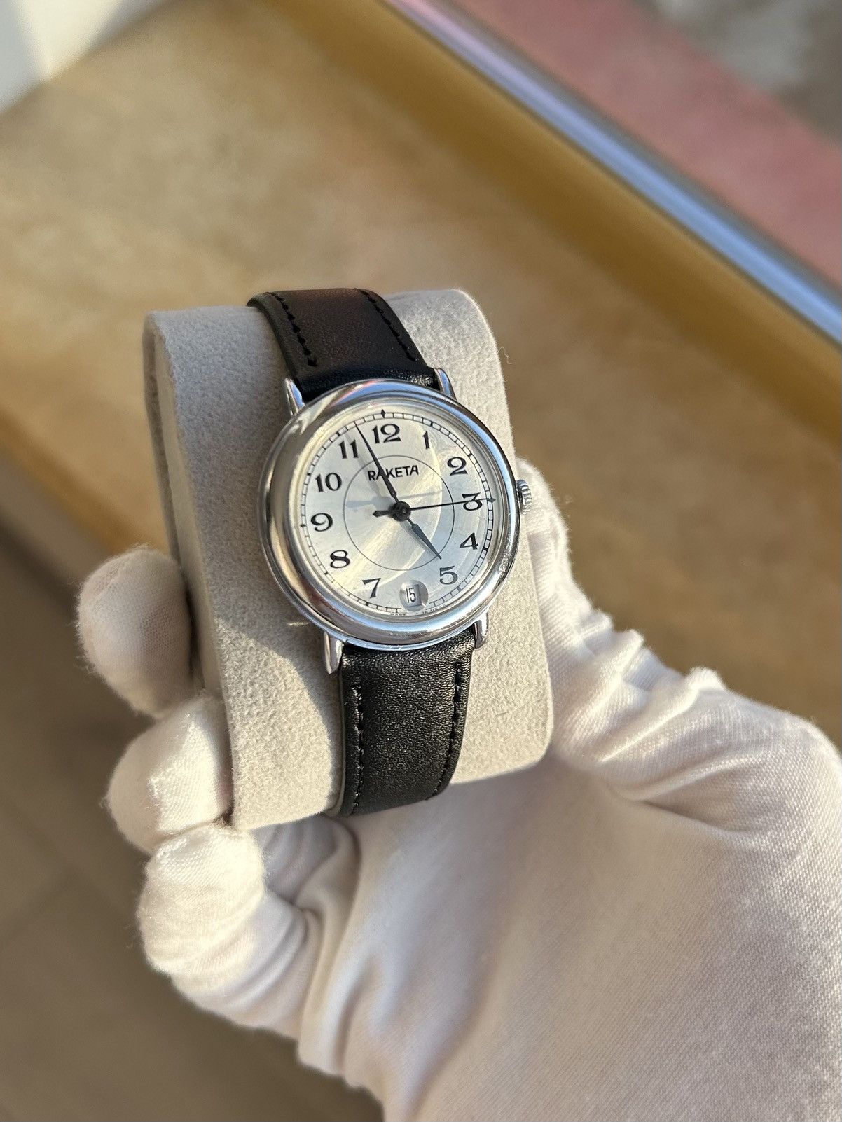Vintage Vintage Watch Raketa Mechanical Authentic 1980s Size ONE SIZE - 2 Thumbnail