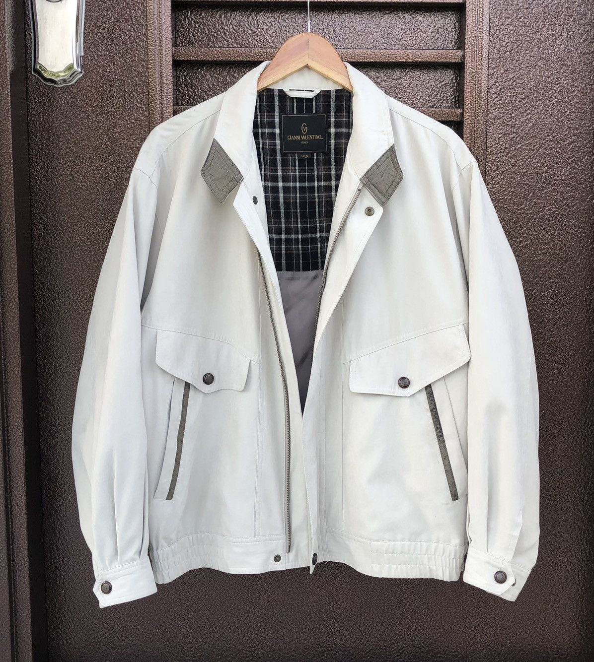 Gianni Valentino Vintage Gianni Valentino Velvet Bomber Jacket Size US L / EU 52-54 / 3 - 1 Thumbnail