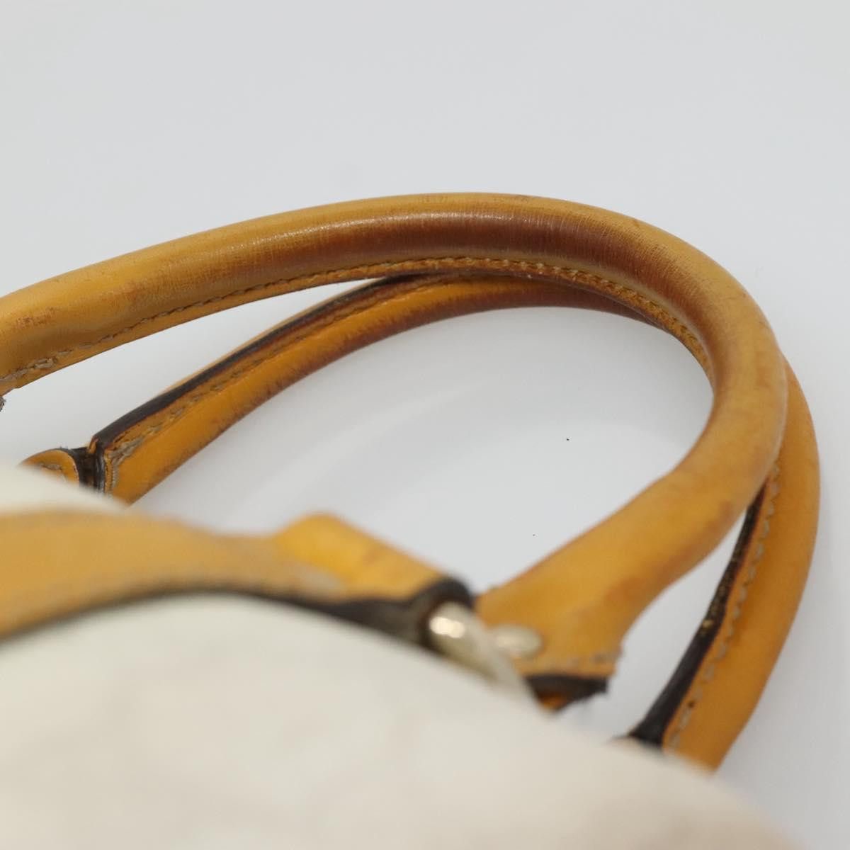 Gucci GUCCI GG Supreme Hand Bag Pvc White Gold Size ONE SIZE - 8 Thumbnail