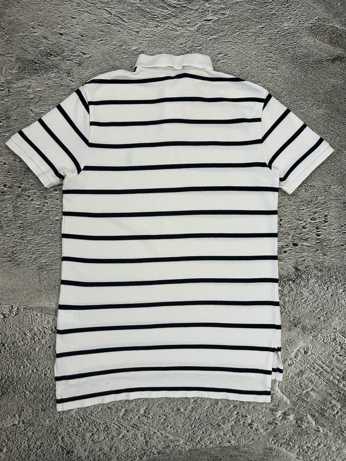 Ralph Lauren Polo Ralph Lauren t-shirt white black striped small pony Size US S / EU 44-46 / 1 - 7 Thumbnail