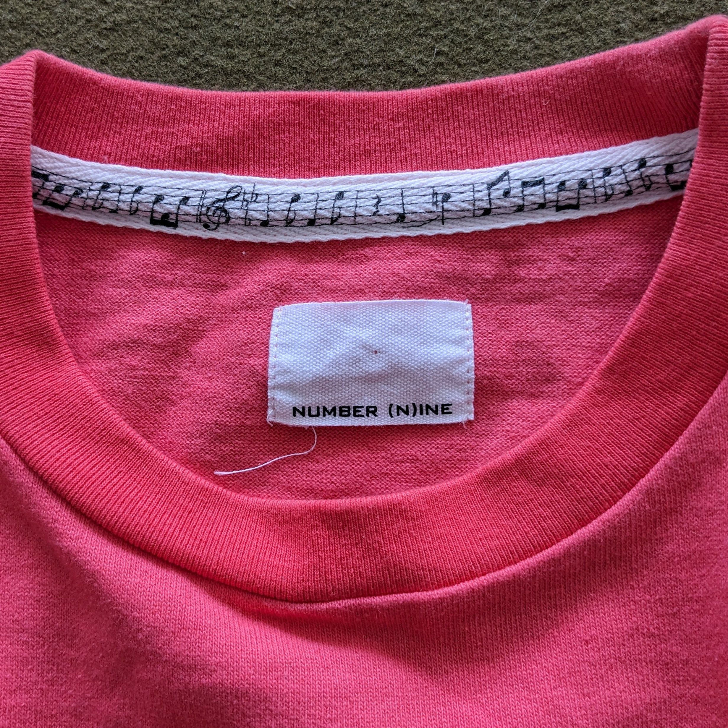 Number (N)ine Vintage Number NINE Japanese Fashion Brand T-shirt Size US L / EU 52-54 / 3 - 3 Thumbnail