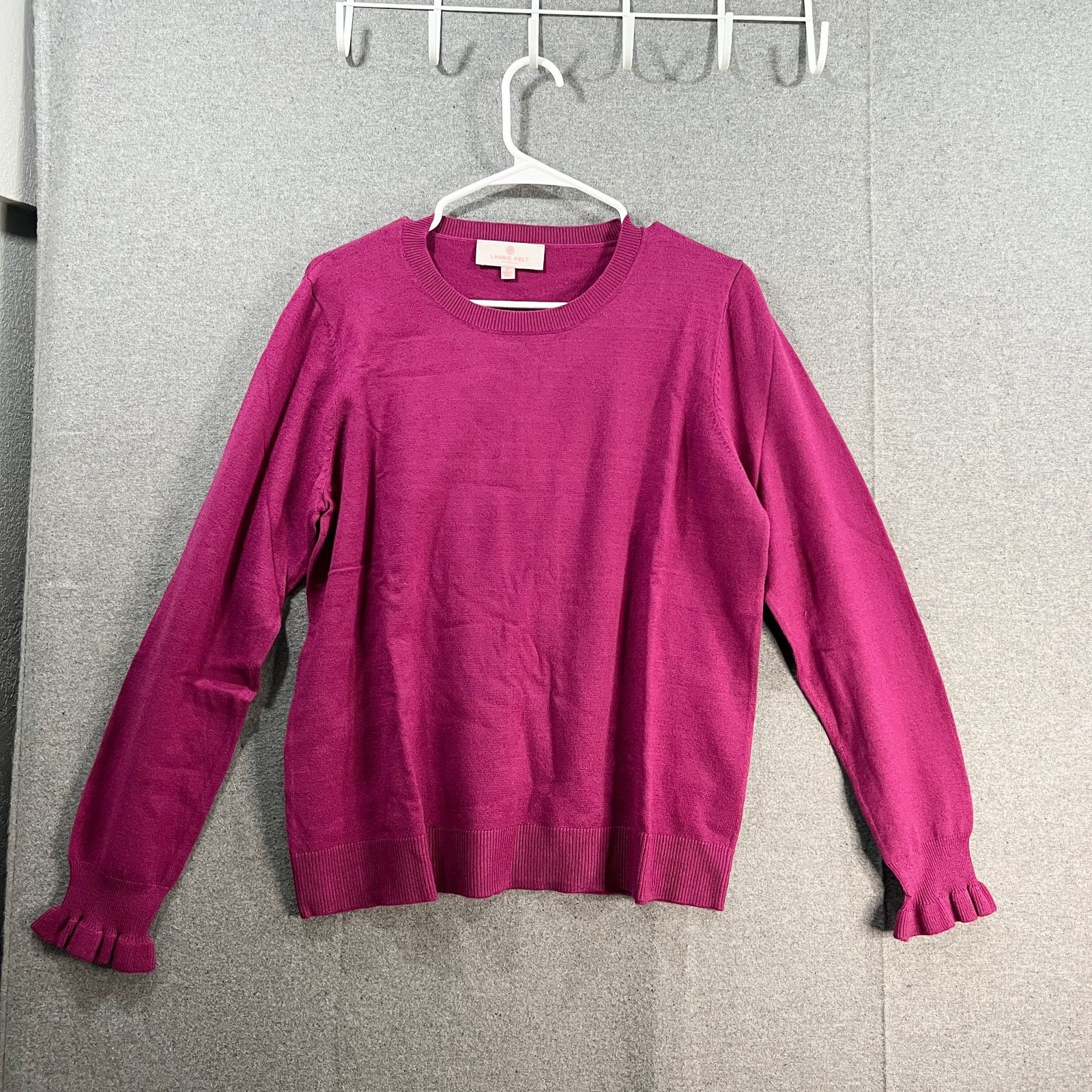 Other Laurie Felt Ruffle Long-Sleeve Pullover Sweater Size M / US 6-8 / IT 42-44 - 1 Thumbnail