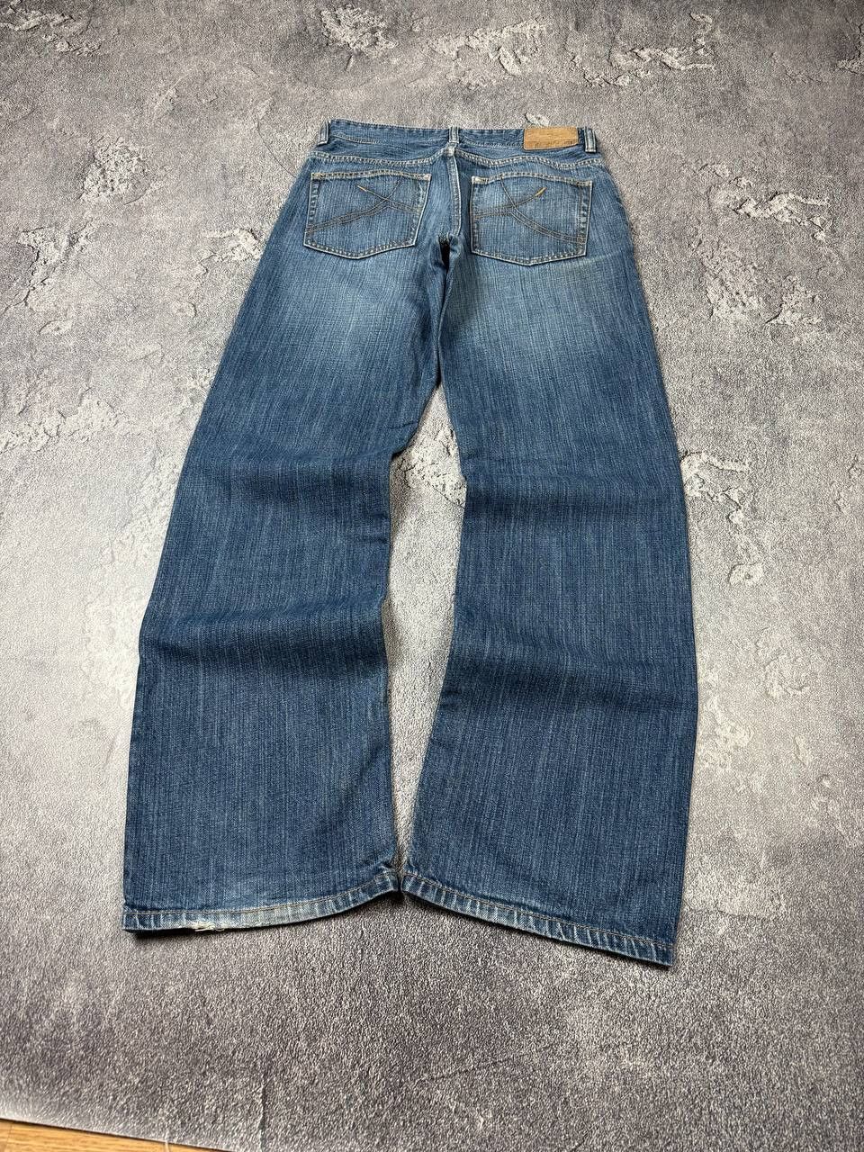 If Six Was Nine Y2K LGB Faded Straight Fit Leg Jeans 2000s Grunge Streetwear Size US 29 - 3 Thumbnail