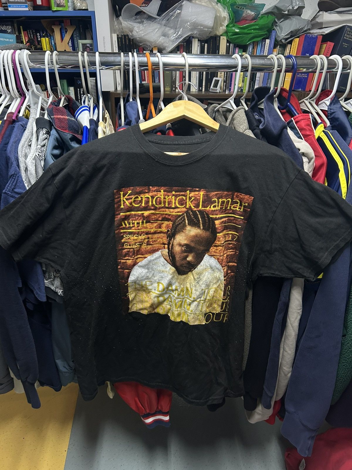 Rap Tees × Vintage Kendrick Lamar The Damn Tour Rap Tee Size US XL / EU 56 / 4 - 1 Thumbnail