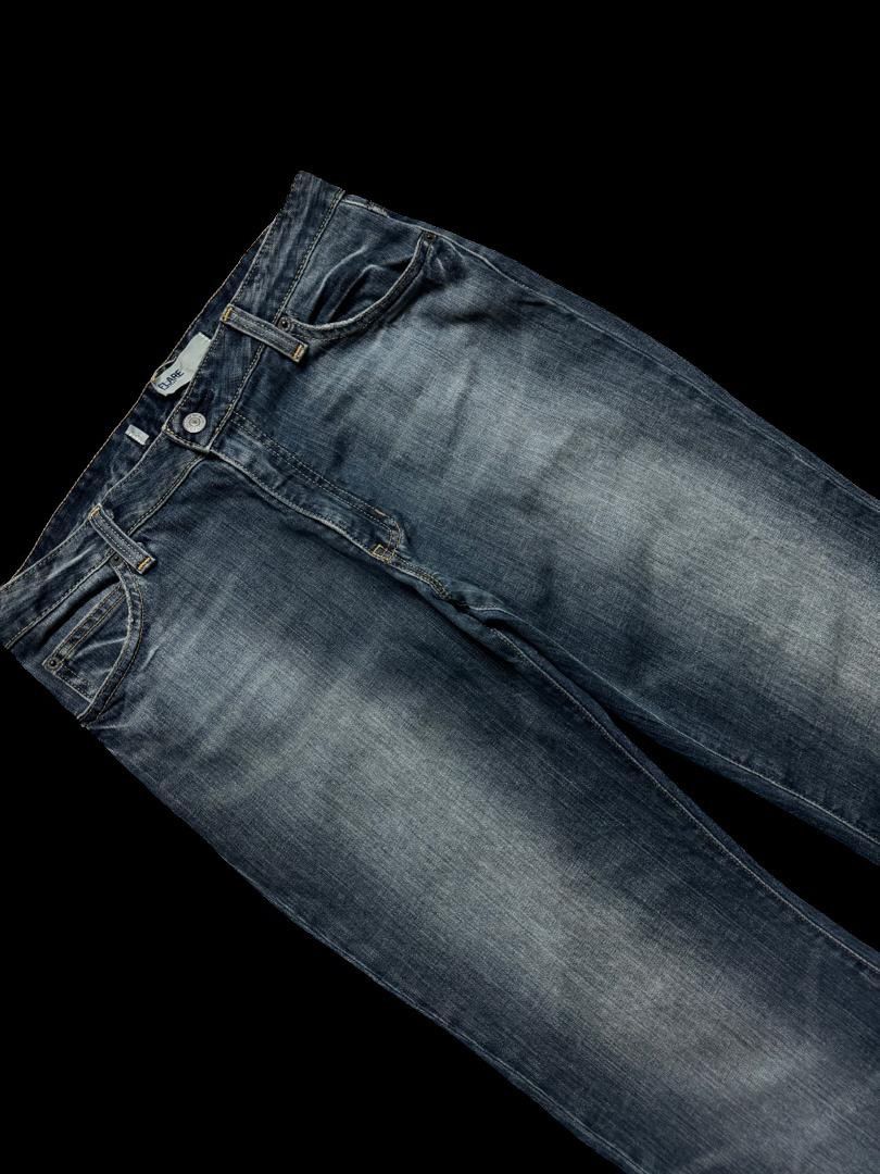 Vintage FLARED 90’S Style Gap Mudwash Distressed Flare Denim Jean Size US 30 / EU 46 - 6 Thumbnail