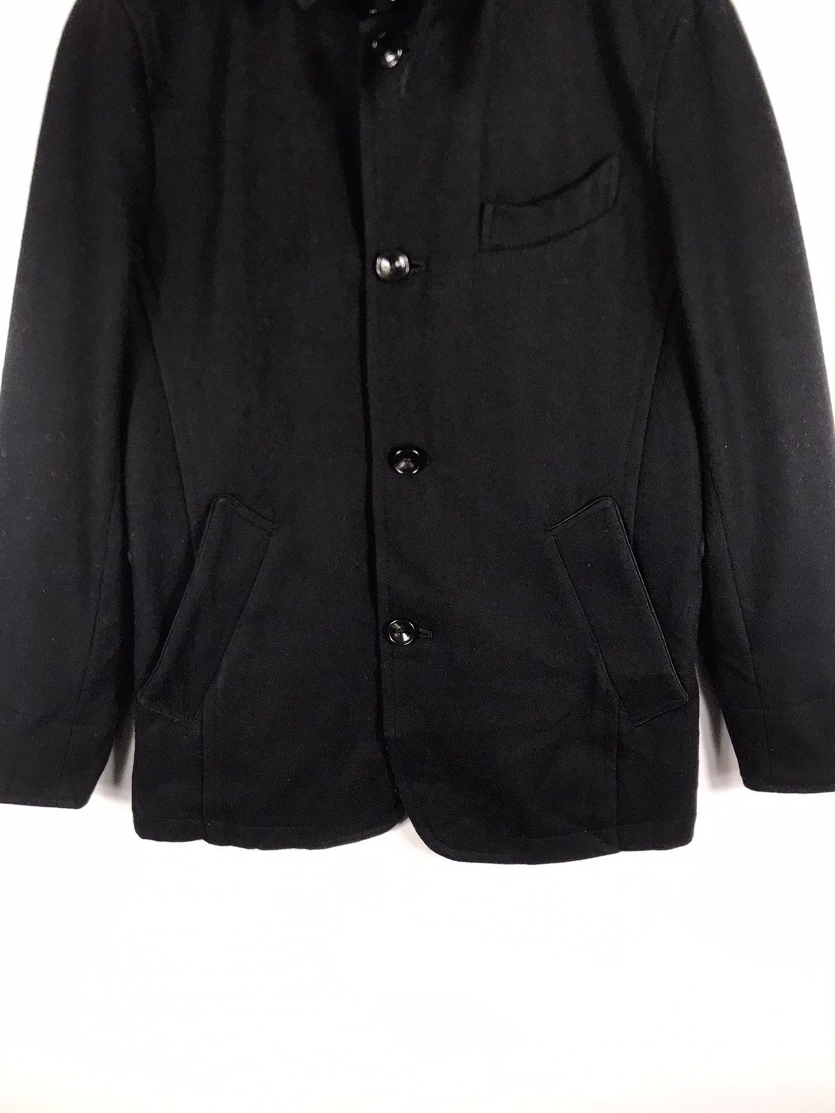 Designer × Melrose 🔥Men’s Melrose Nobilia Hooded Wool Button Jacket Size US S / EU 44-46 / 1 - 5 Thumbnail