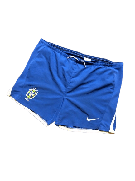 Nike Vintage Nike Brazil 2002-2004 Training Shorts Size L Size US 32 / EU 48 - 1 Thumbnail