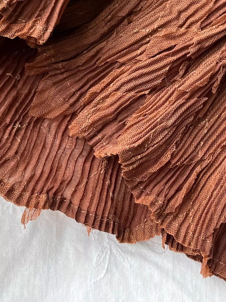 Other Issey Miyake size:2 Brown mainline heavy-duty patch cardig Size S / US 4 / IT 40 - 6 Thumbnail