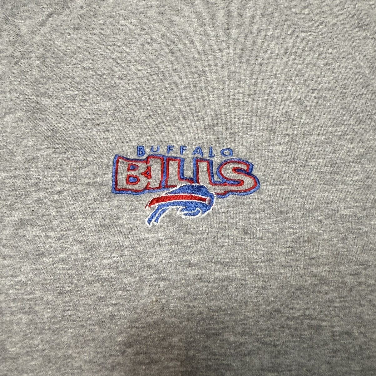 Other Vintage The Edge Buffalo Bills Embroidered NFL Grey Tshirt Size US L / EU 52-54 / 3 - 4 Thumbnail